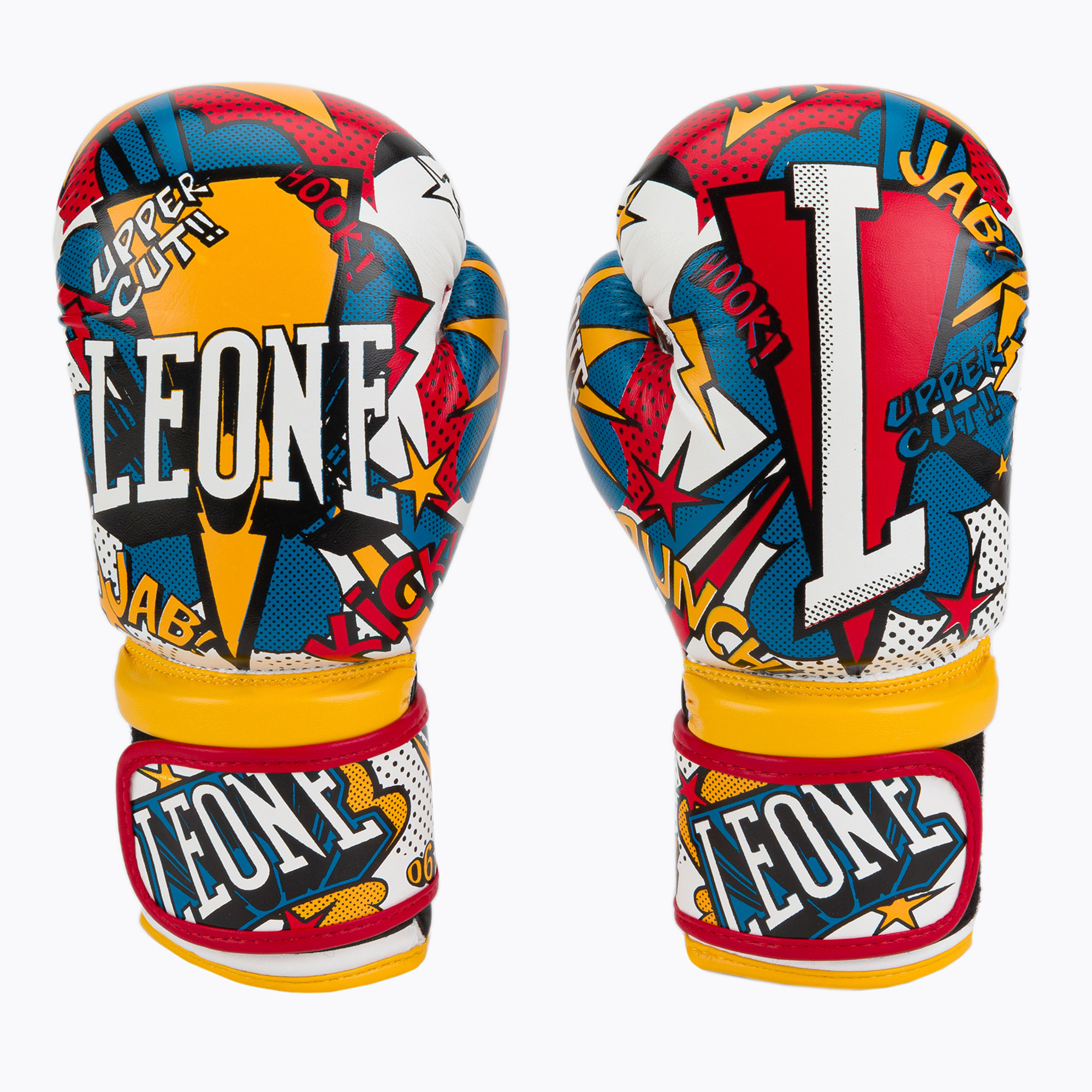 Leone Hero színes gyermek bokszkesztyű GN400J. Méret: 6 oz