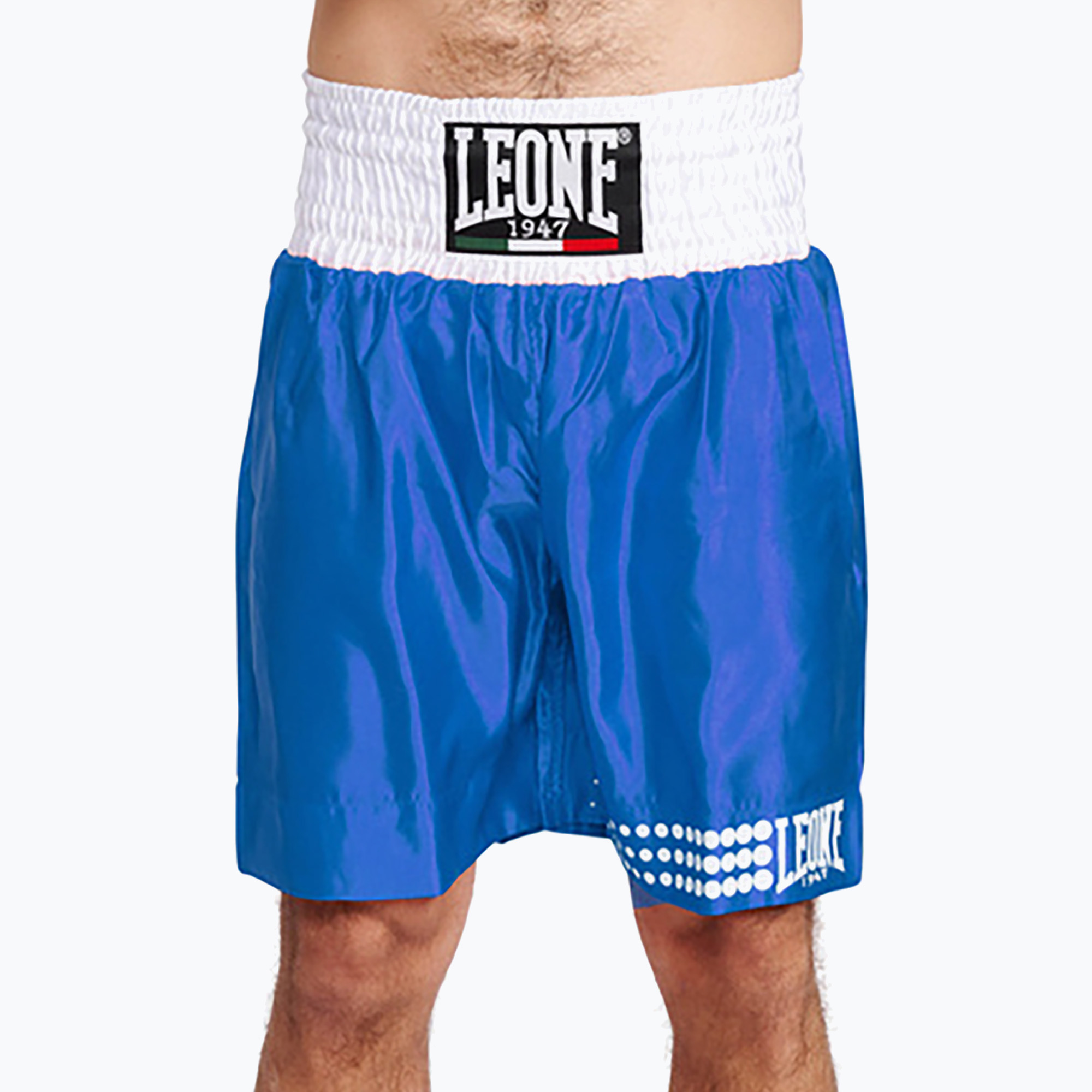 15%-kal olcsóbban.  Boksz rövidnadrág LEONE 1947 Boxing kék. Méret: XL