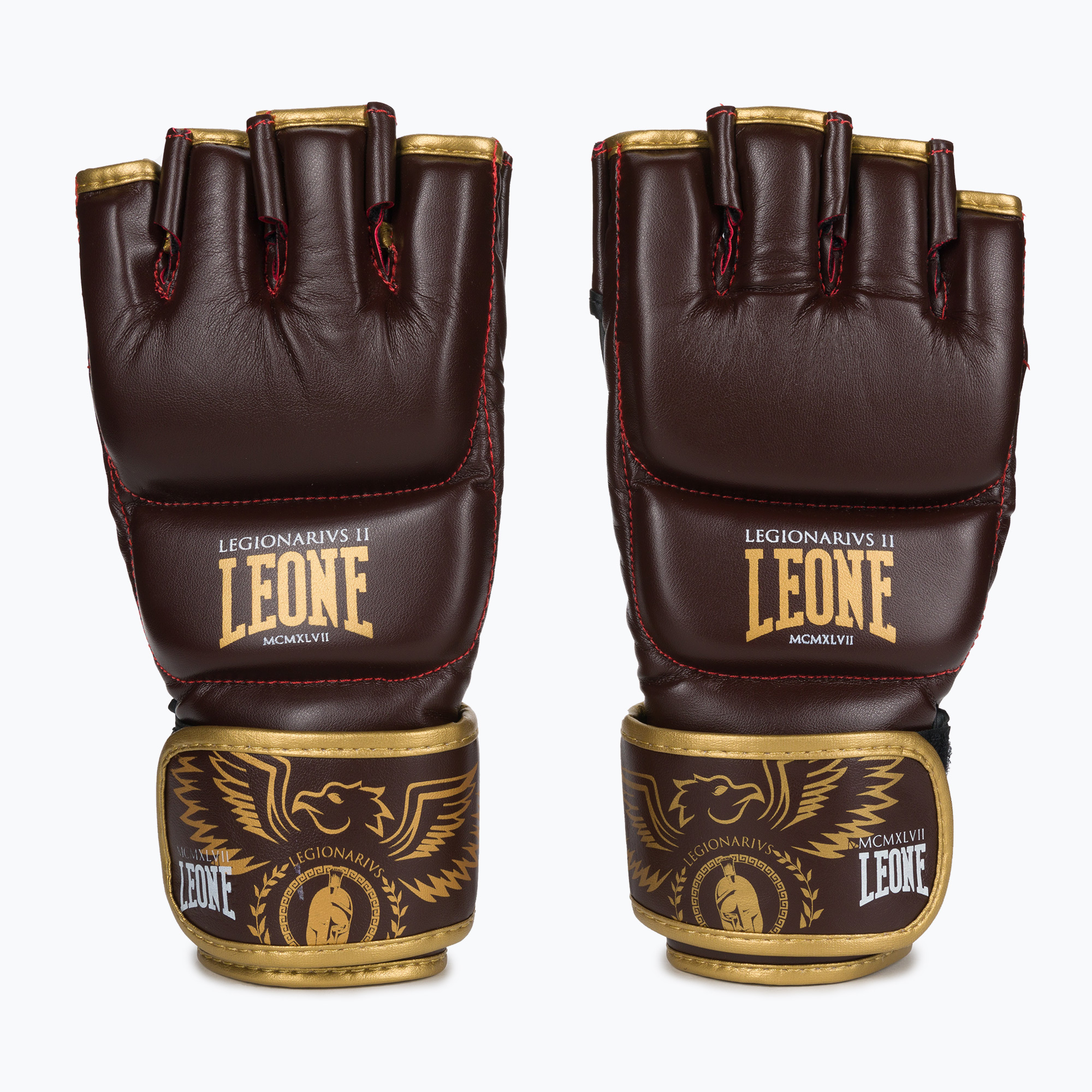 15%-kal olcsóbban.  Leone 1947 Legionarivs II MMA grappling kesztyű piros GP102. Méret: M