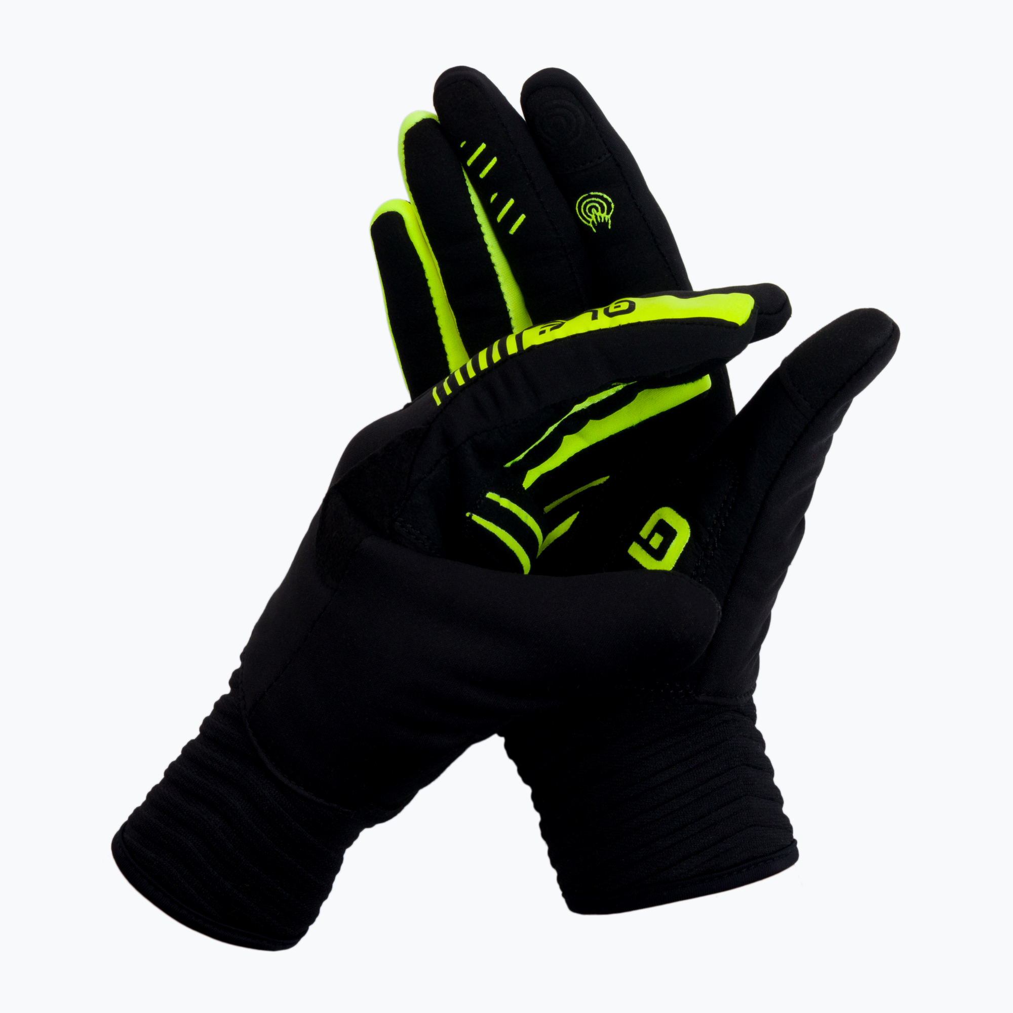 34%-kal olcsóbban.  Férfi kerékpáros kesztyű Alé Windprotection fekete L21047540. Méret: XS