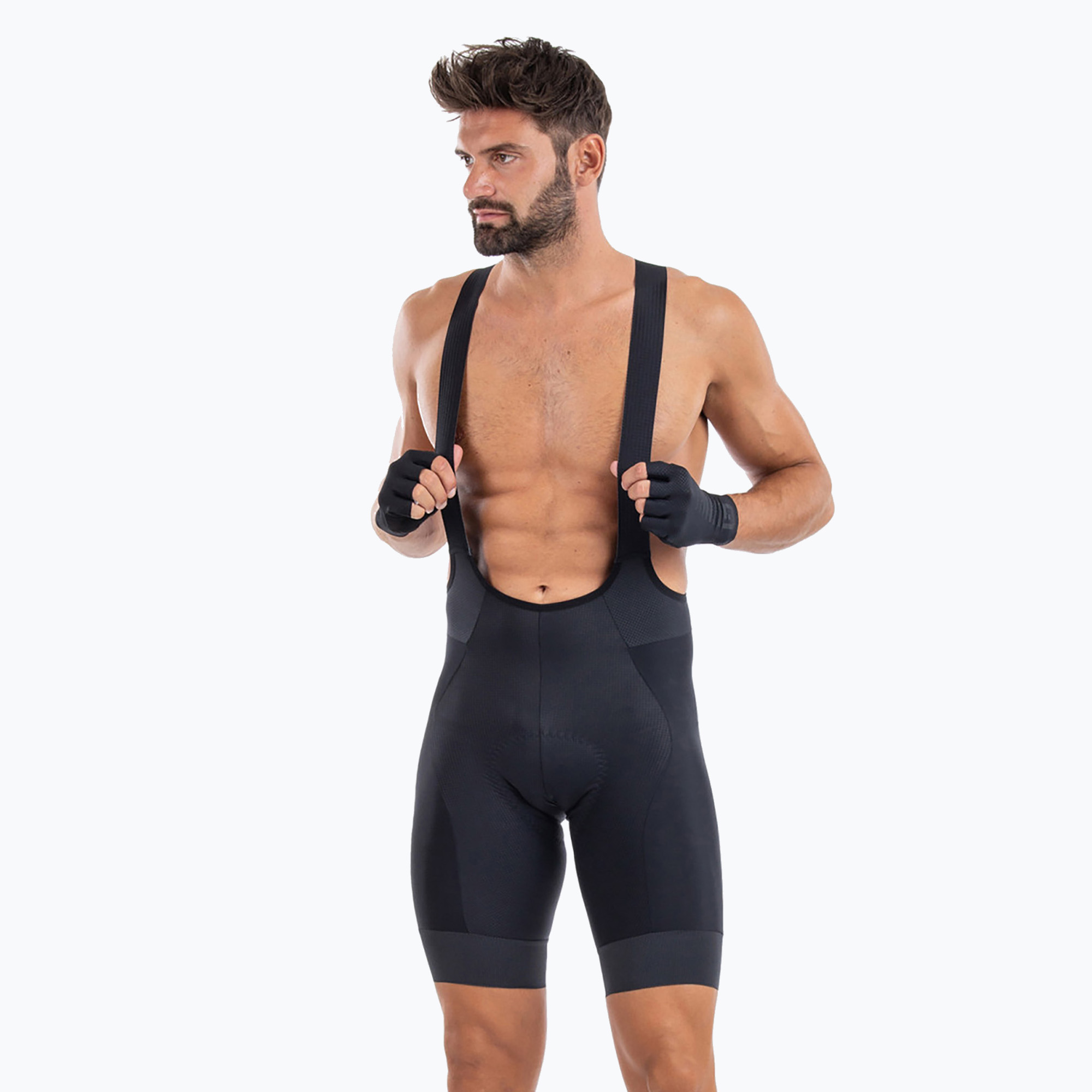 28%-kal olcsóbban.  Férfi Alé GT 2.0 Bibshort kerékpáros rövidnadrág fekete L21123401. Méret: 3XL