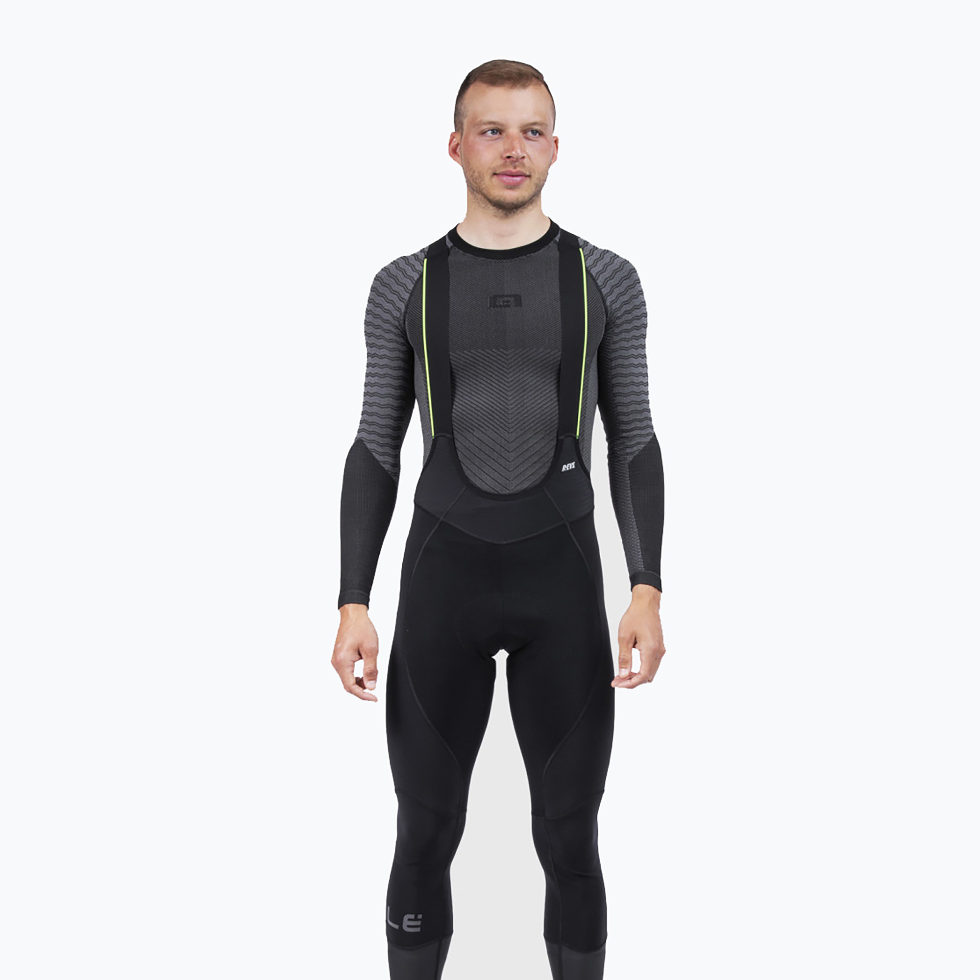 36%-kal olcsóbban.  Férfi kerékpáros nadrág Alé Clima Warm fekete L22048401. Méret: S