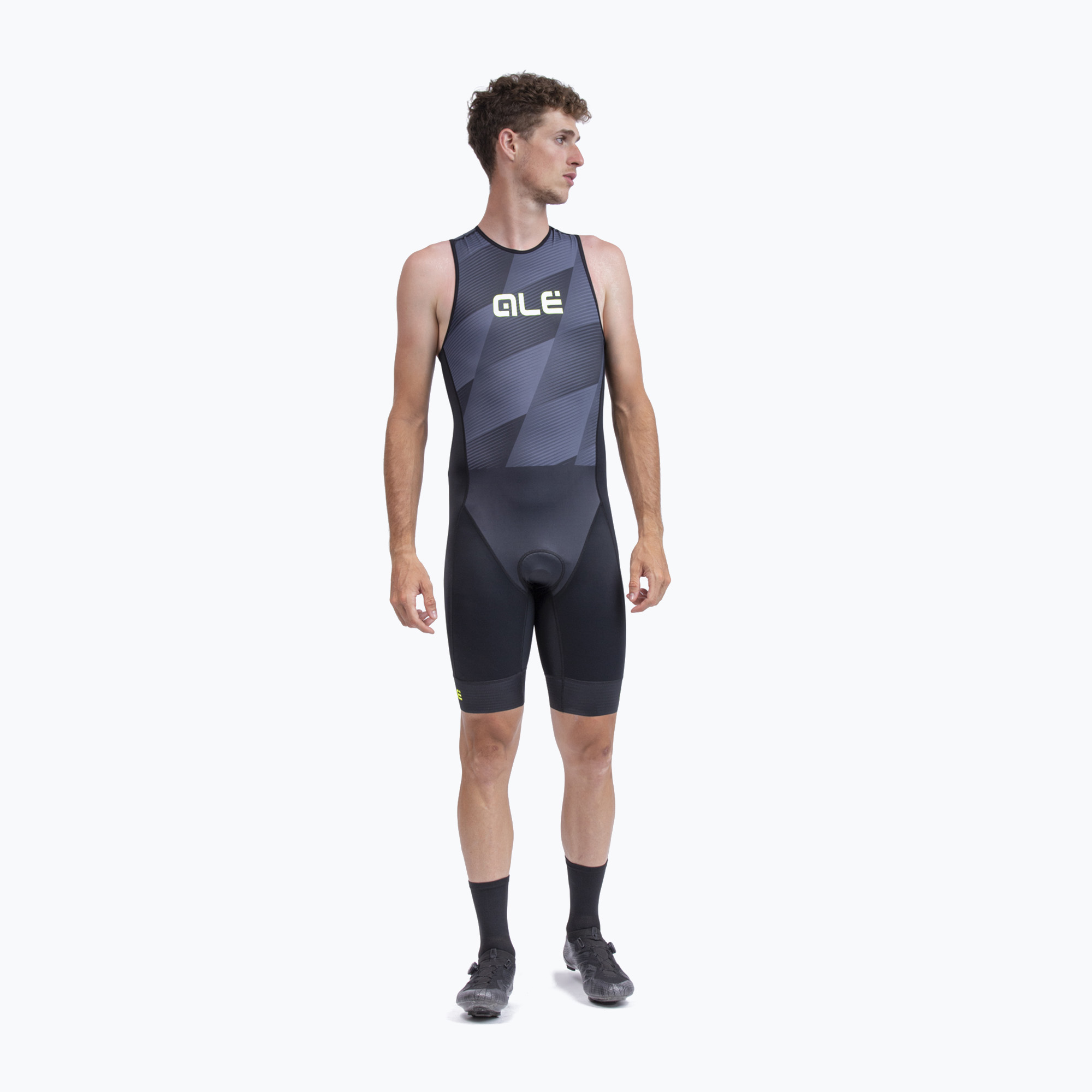 35%-kal olcsóbban.  Férfi Alé Square triatlon ruha szürke 2000024772. Méret: M