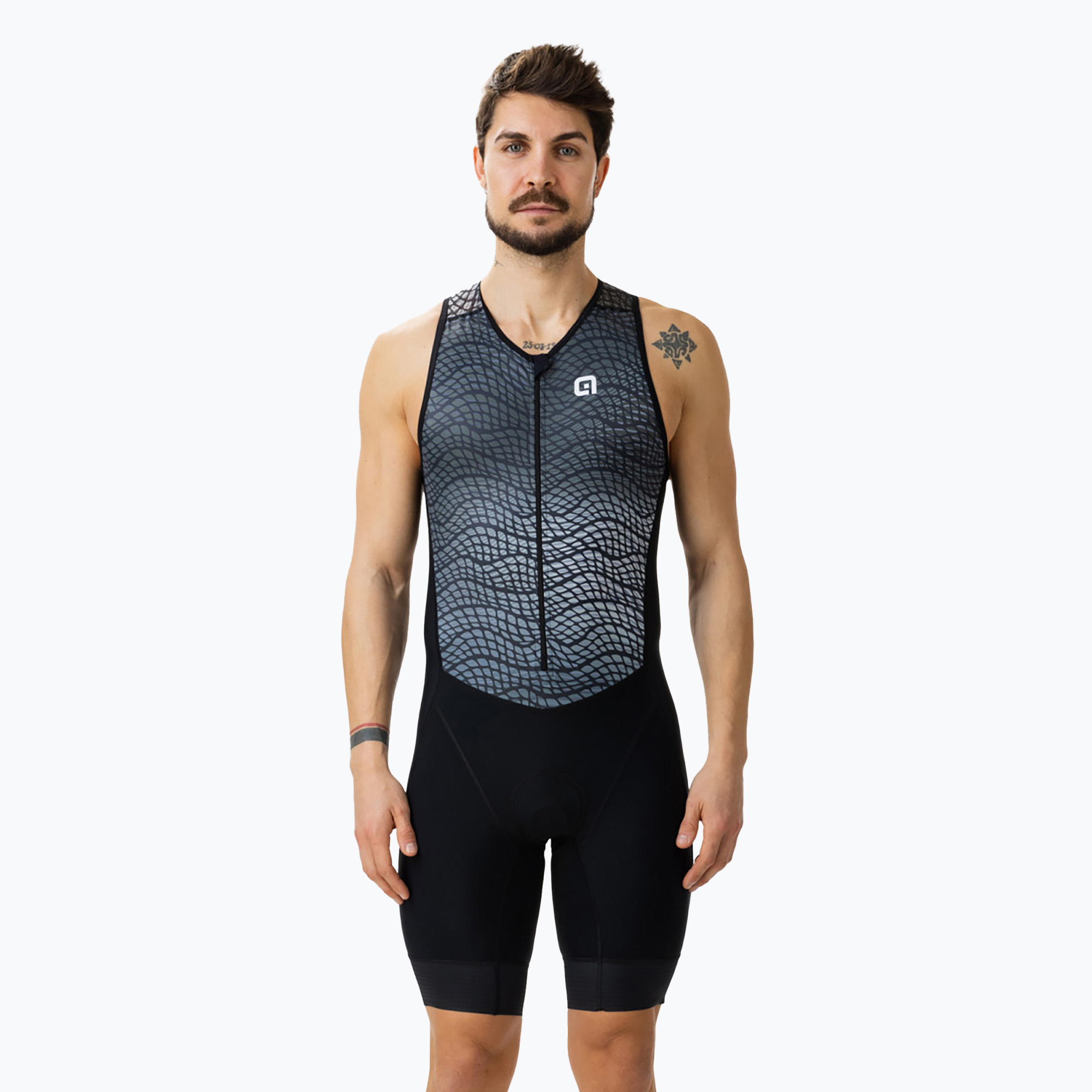 40%-kal olcsóbban.  Férfi triatlon ruha Alé Dive fekete L23088401. Méret: S