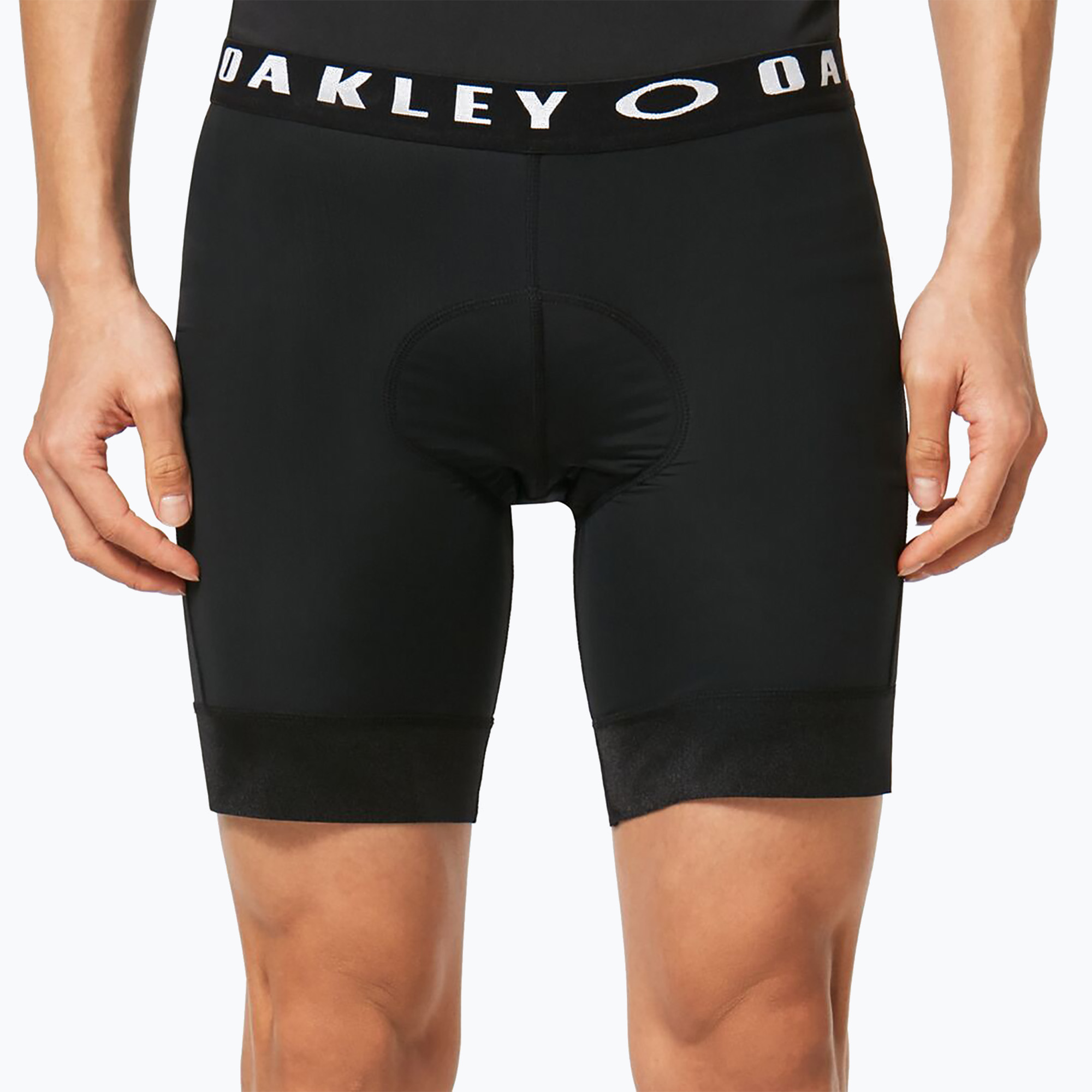 15%-kal olcsóbban.  Férfi Oakley MTB Belső blackout kerékpáros rövidnadrág. Méret: M