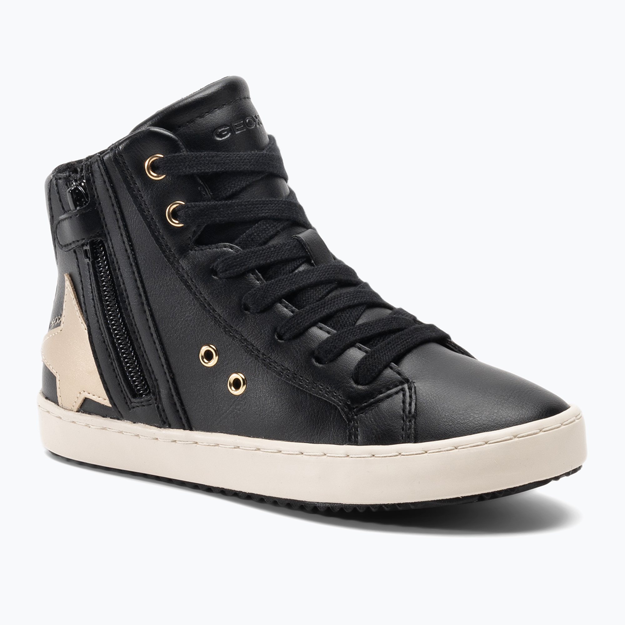 54%-kal olcsóbban.  gyermekcipő Geox Kalispera black/platinum. Méret: 27 EU