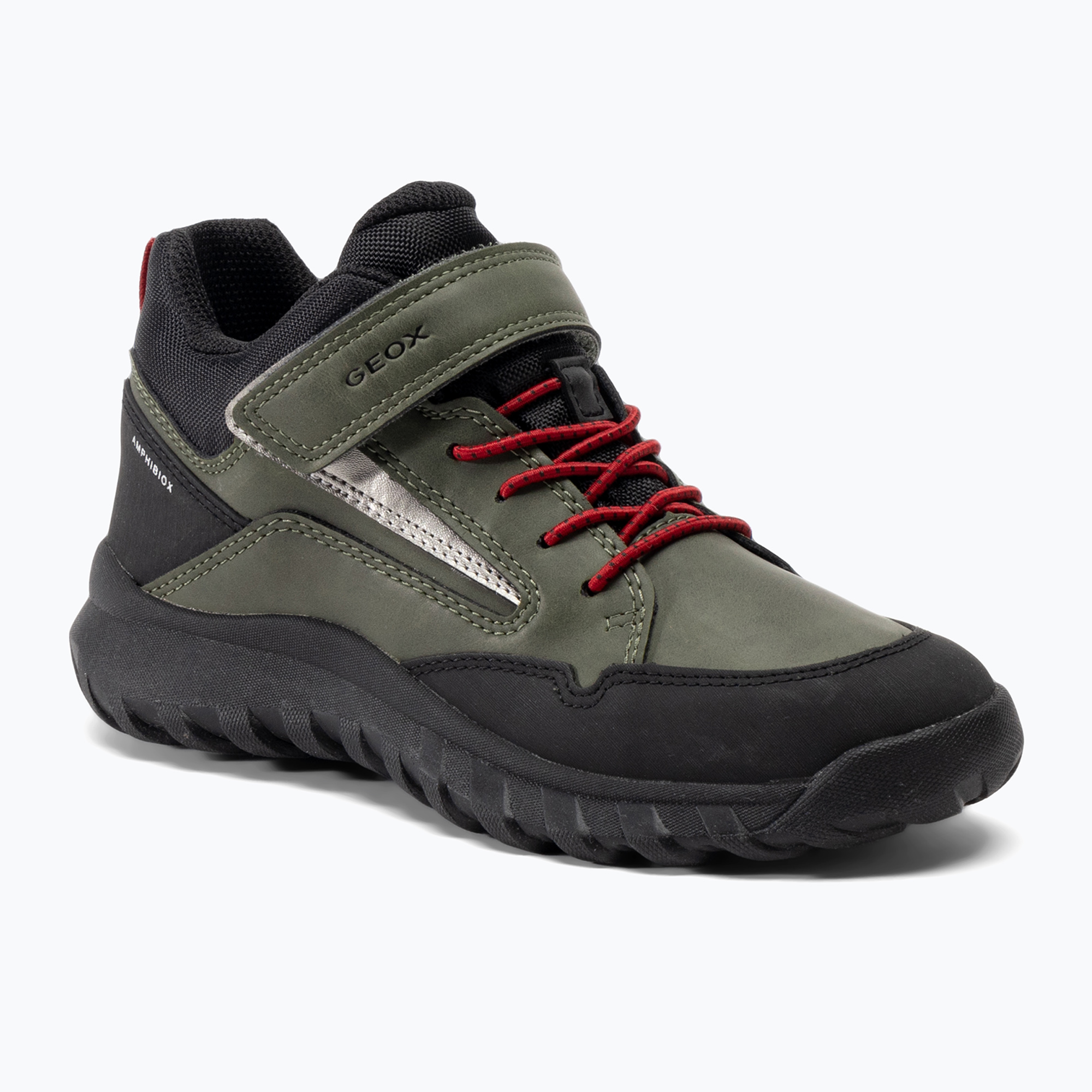 33%-kal olcsóbban.  Junior cipő Geox Simbyos Abx dark green/red