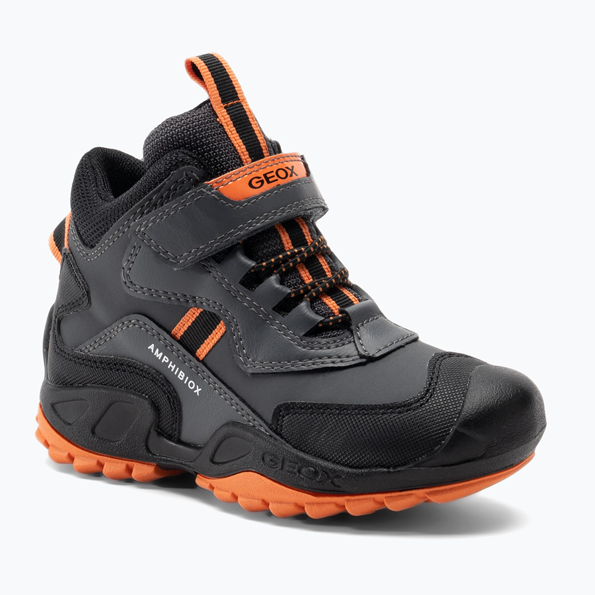 42%-kal olcsóbban.  Junior cipő Geox New Savage Abx dark grey/orange
