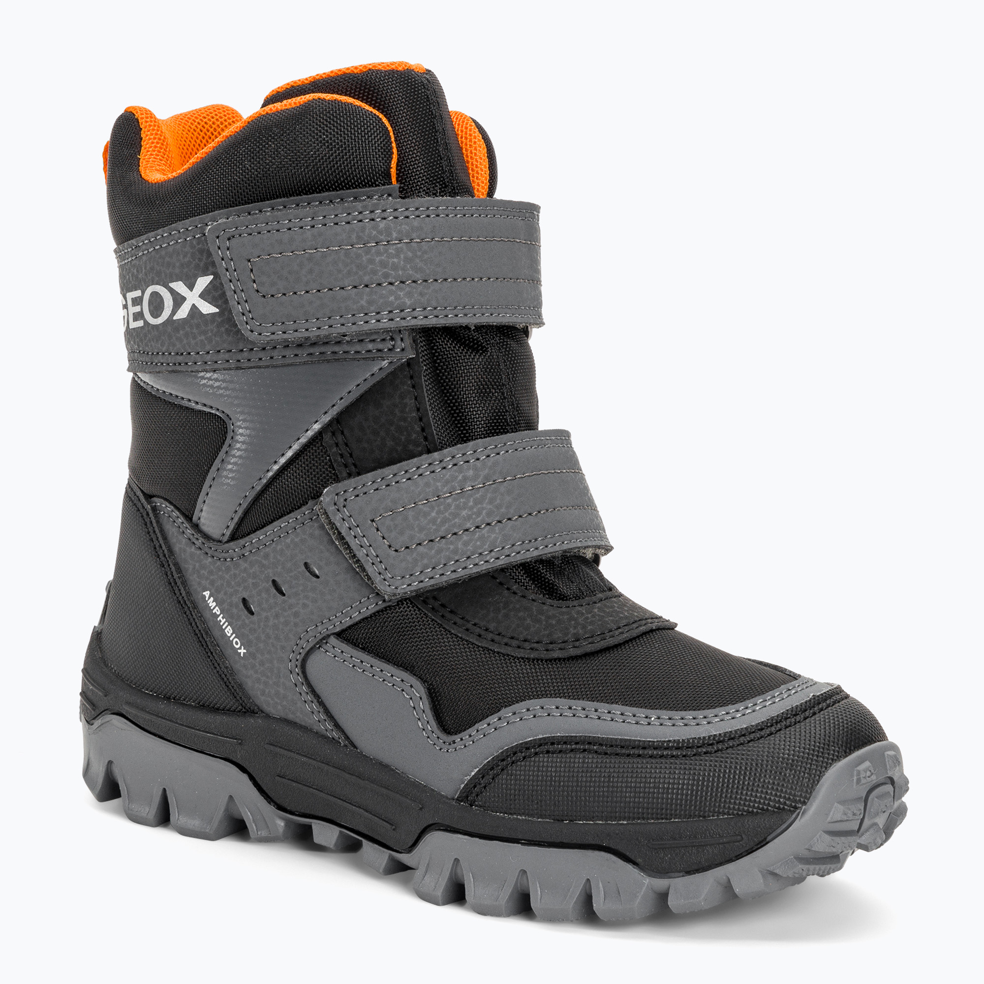 42%-kal olcsóbban.  Junior cipő Geox Himalaya Abx black/orange. Méret: 39 EU