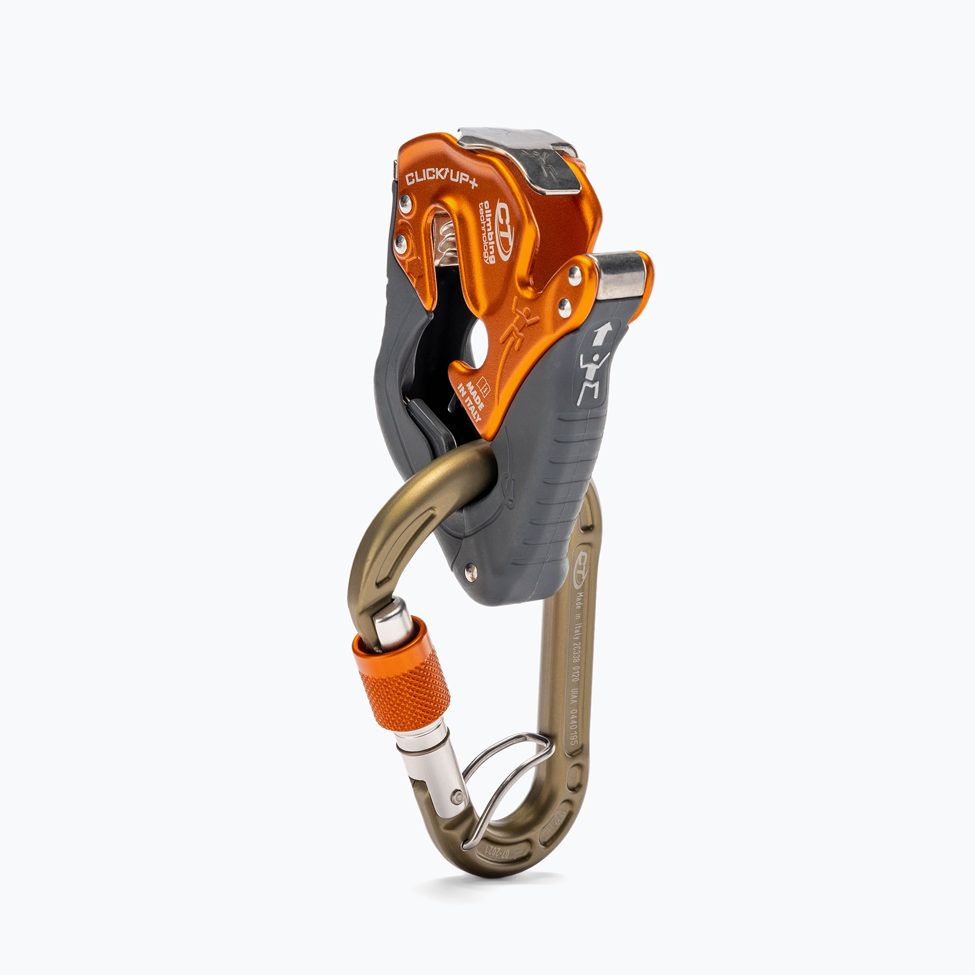25%-kal olcsóbban.  Climbing Technology Click Up+ rögzítő szett narancssárga 2K670BWBSYB. Méret: OS