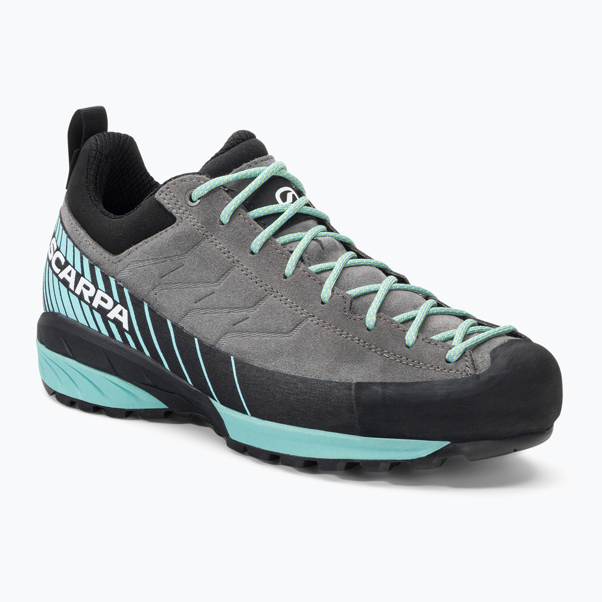 30%-kal olcsóbban.  Női túrabakancs SCARPA Mescalito GTX szürke-kék 72103-202/1. Méret: 37 EU