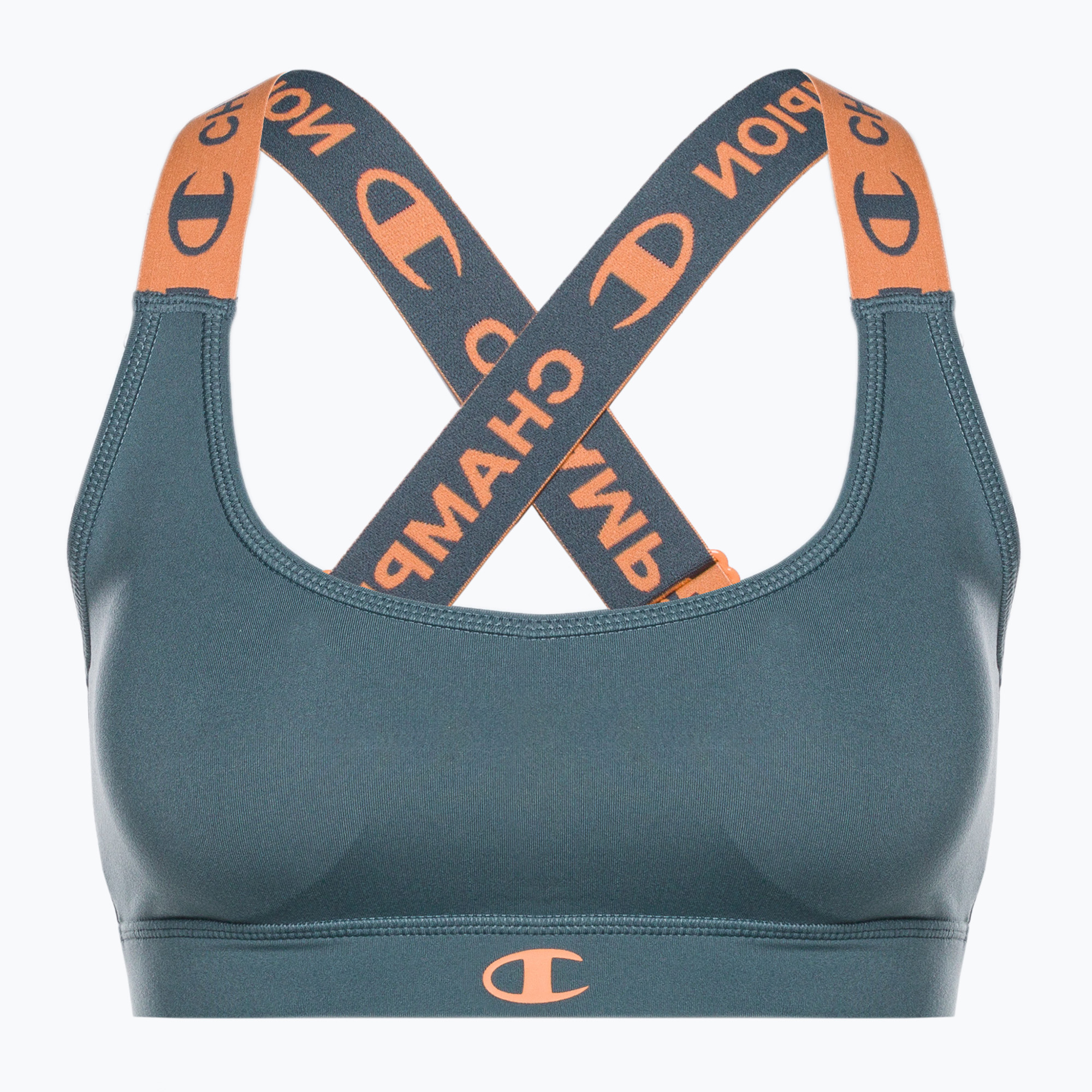 15%-kal olcsóbban.  Champion Legacy sötét/szürke fitness melltartó. Méret: M
