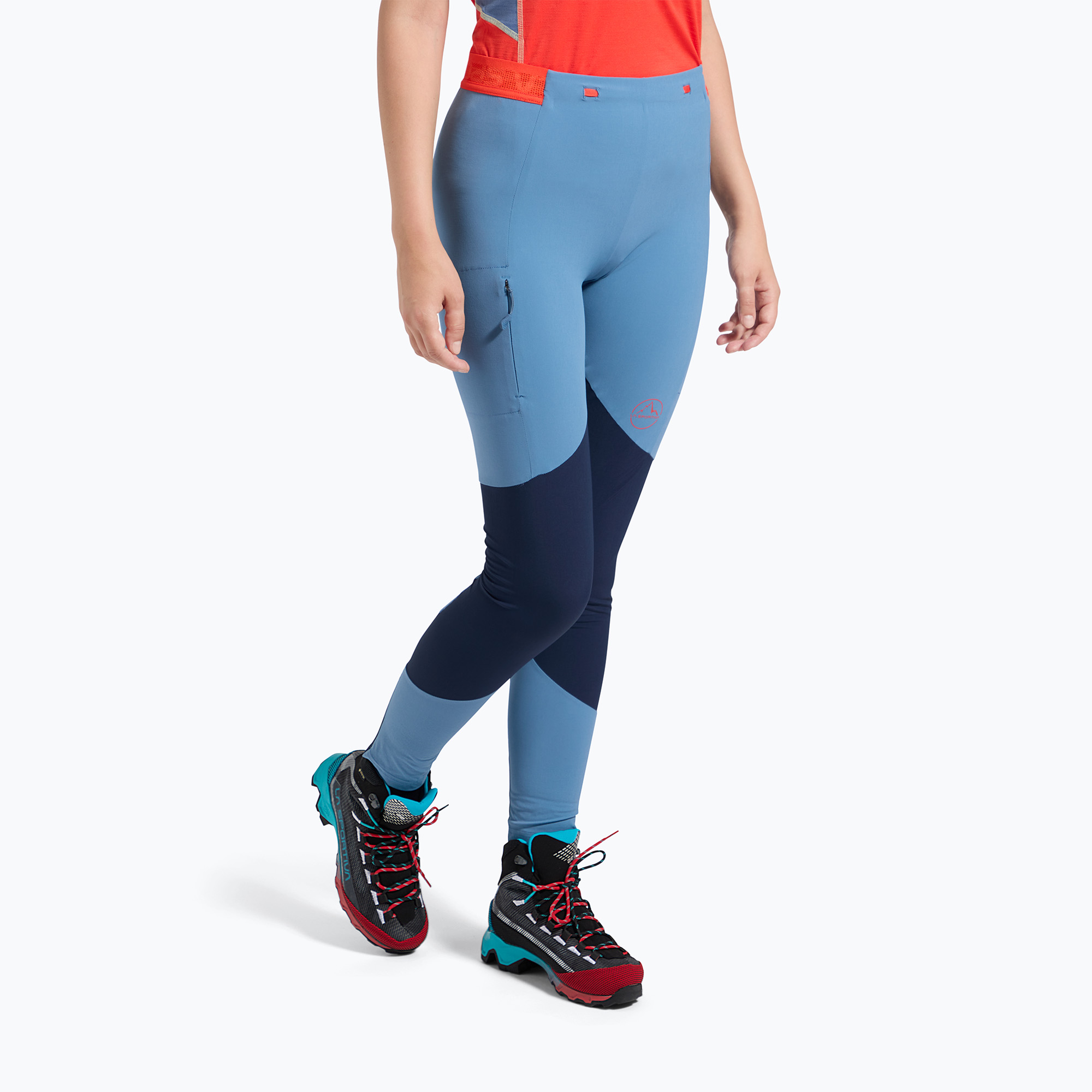 15%-kal olcsóbban.  La Sportiva Camino Tight holdfény/mélytenger női trekking nadrág. Méret: XS