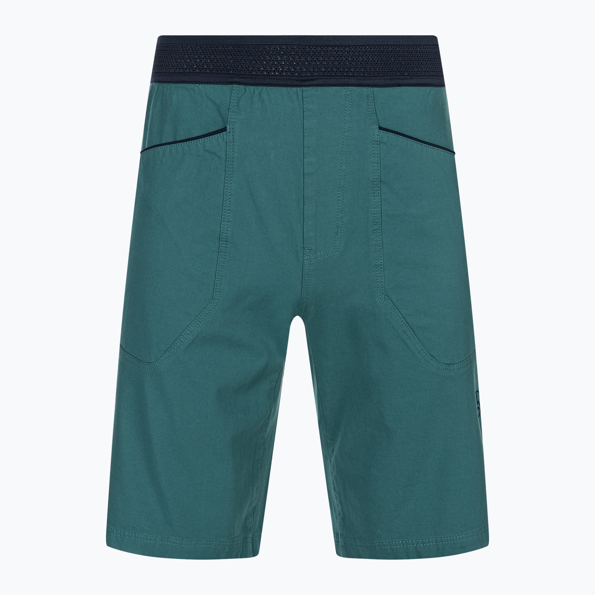 15%-kal olcsóbban.  La Sportiva Flatanger férfi hegymászó rövidnadrág hurricane/deep sea. Méret: M