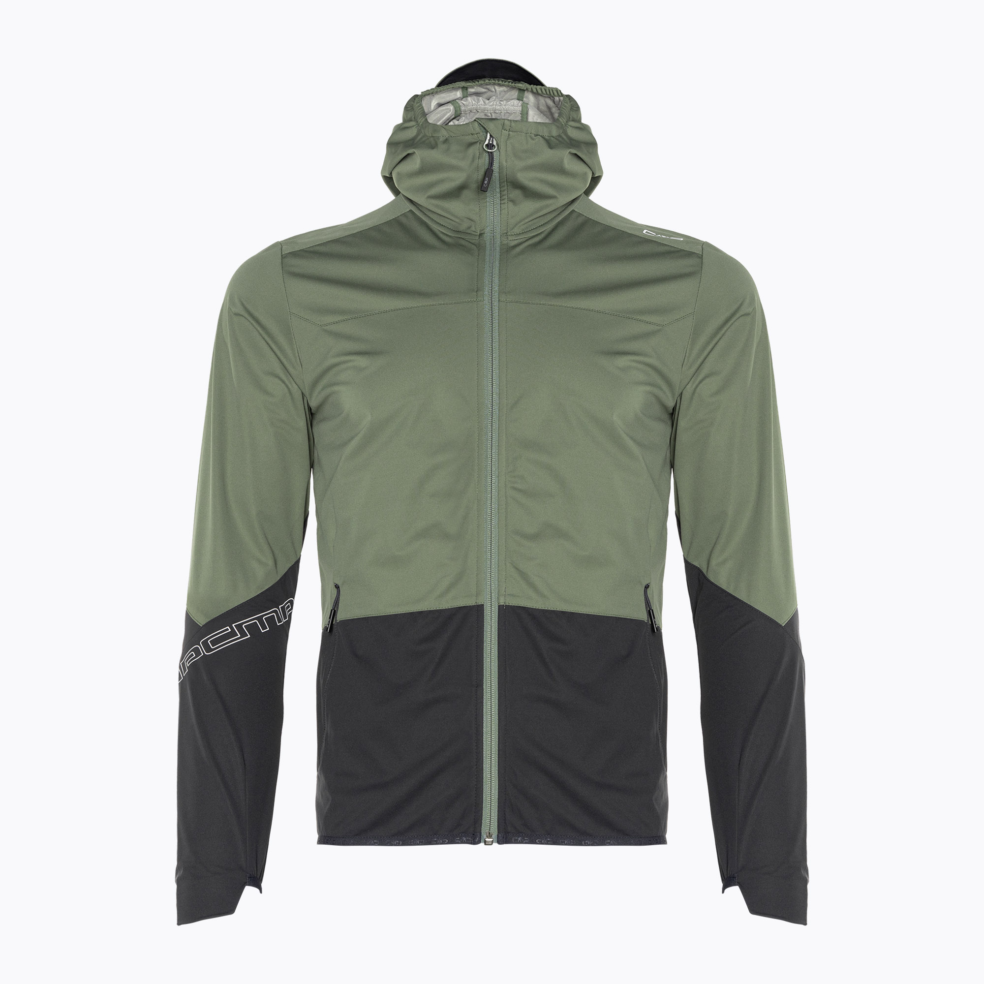 férfi softshell kabát  CMF Zip Hood salvia. Méret: 48