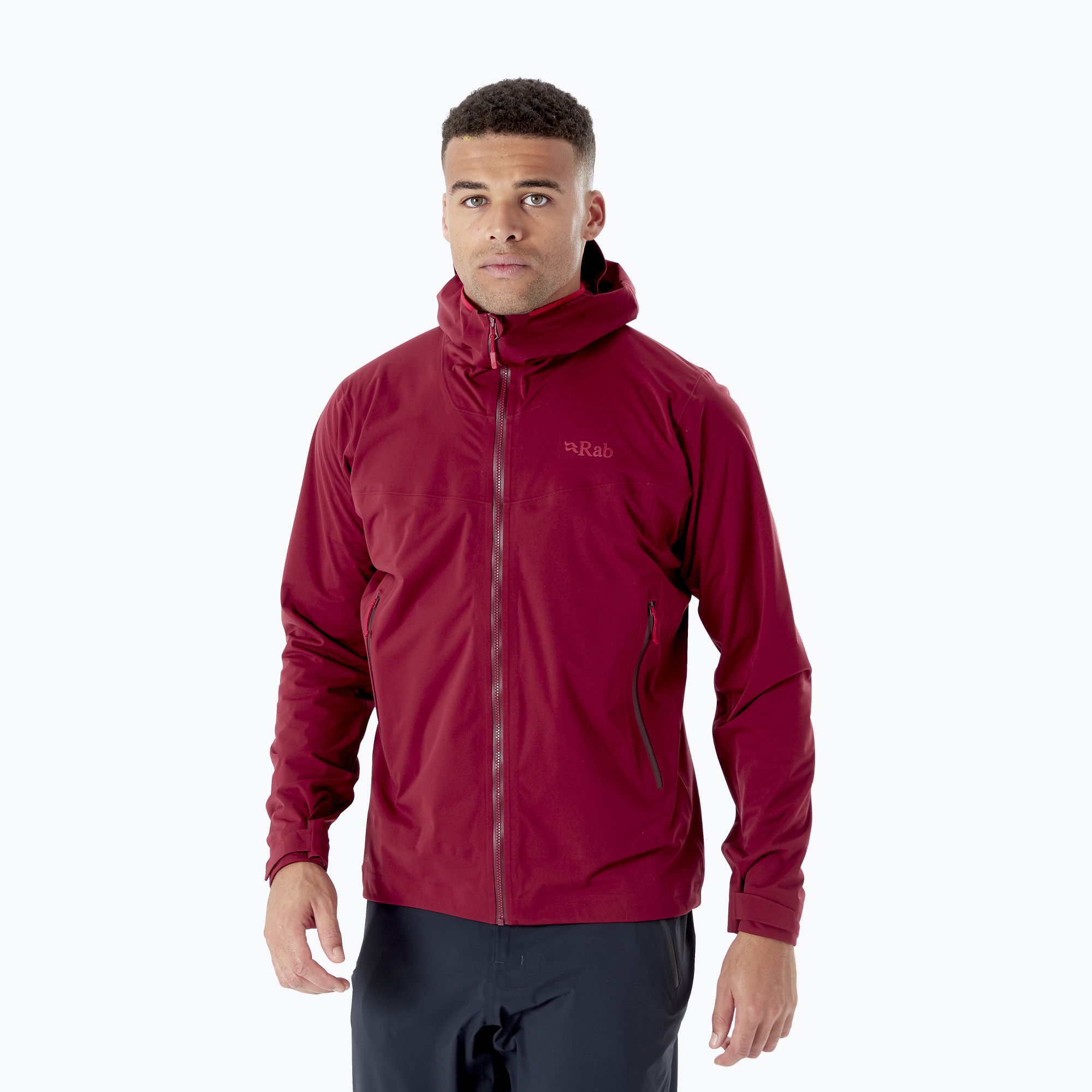 33%-kal olcsóbban.  Rab Kinetic 2.0 férfi esőkabát piros QWG-74. Méret: XL