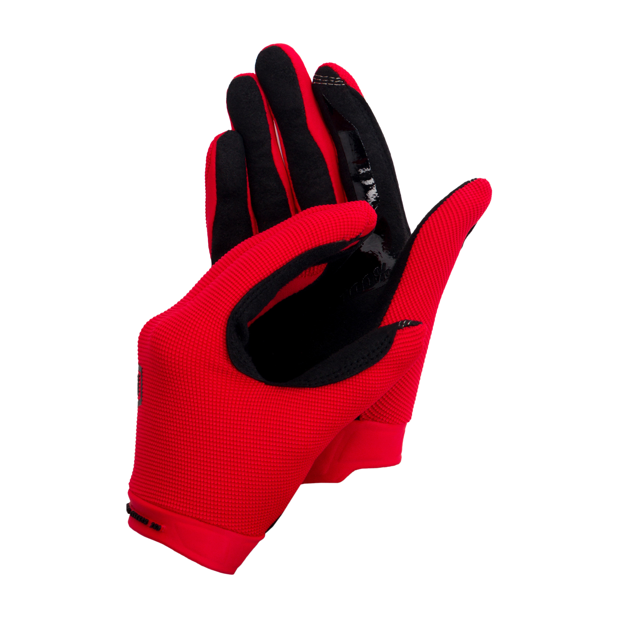 31%-kal olcsóbban.  Gyermek kerékpáros kesztyű 100% Ridecamp Ifjúsági piros STO-10018-003-05. Méret: M