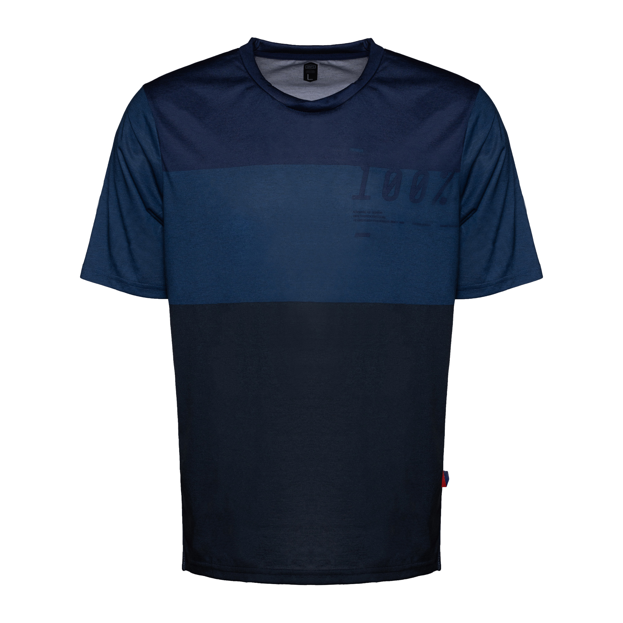 22%-kal olcsóbban.  Férfi kerékpáros mez 100% Airmatic Jersey SS tengerészkék STO-41312-215-11. Méret: M