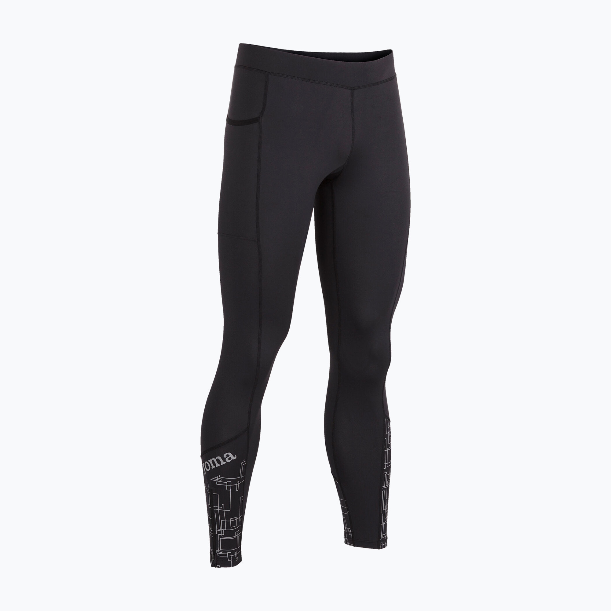 25%-kal olcsóbban.  Férfi Joma Elite VIII Long Tights futó leggings fekete 101925.100