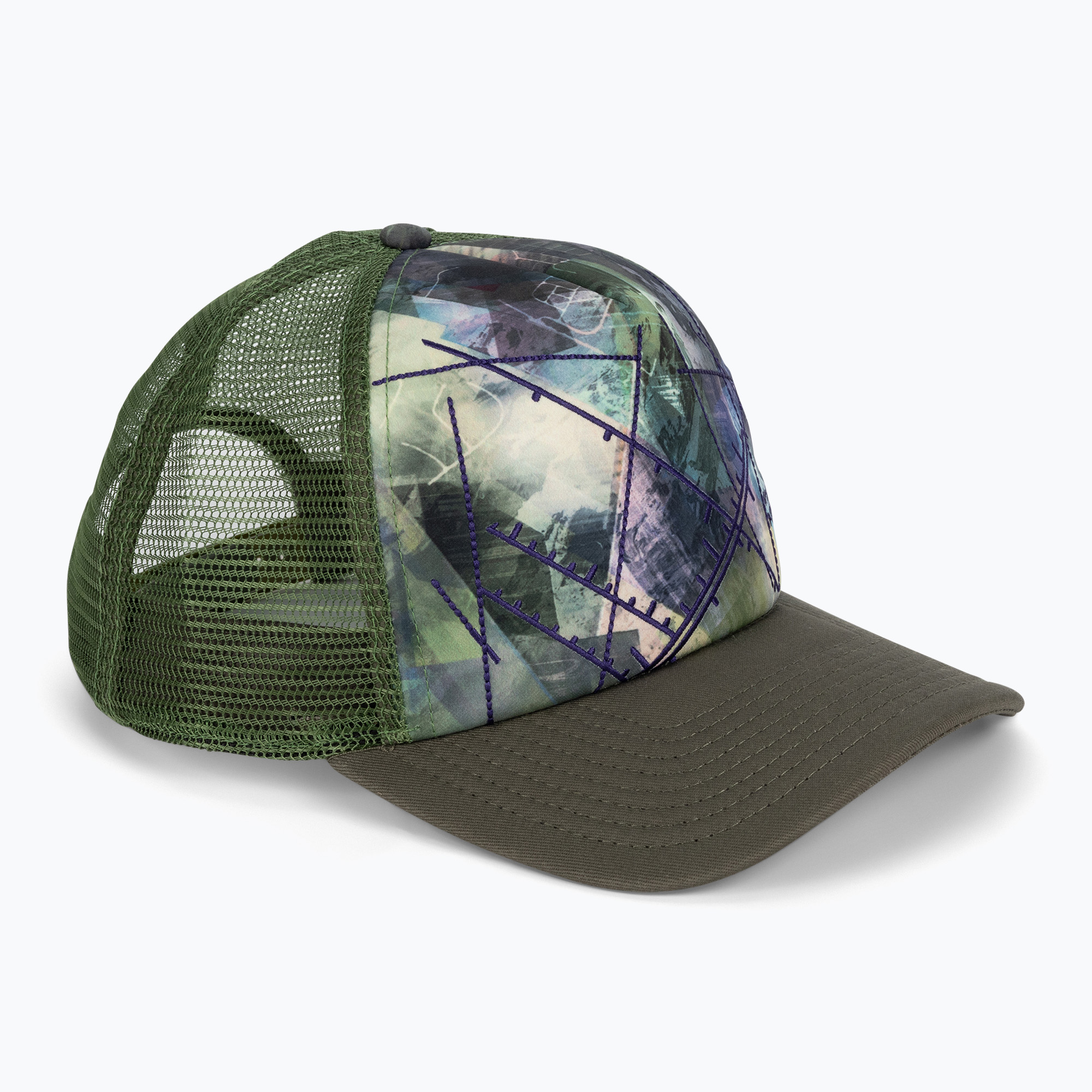 32%-kal olcsóbban.  BUFF Trucker Campast zöld baseball sapka 131401.845.30.00. Méret: L-XL