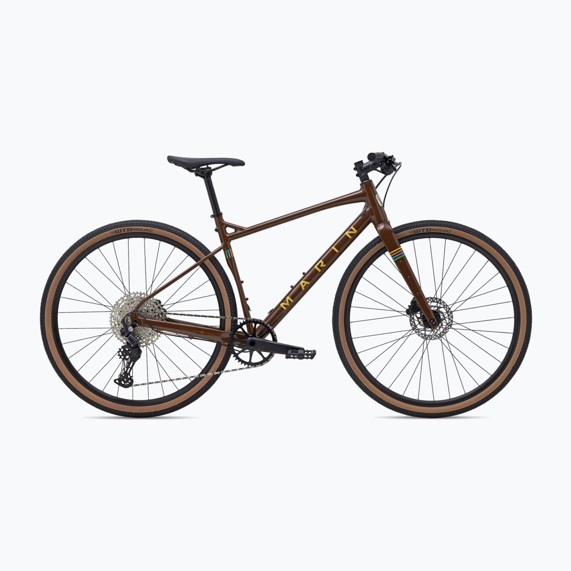 15%-kal olcsóbban.  Marin DSX 2 fényes barna/sárga Gravel kerékpár. Méret: M