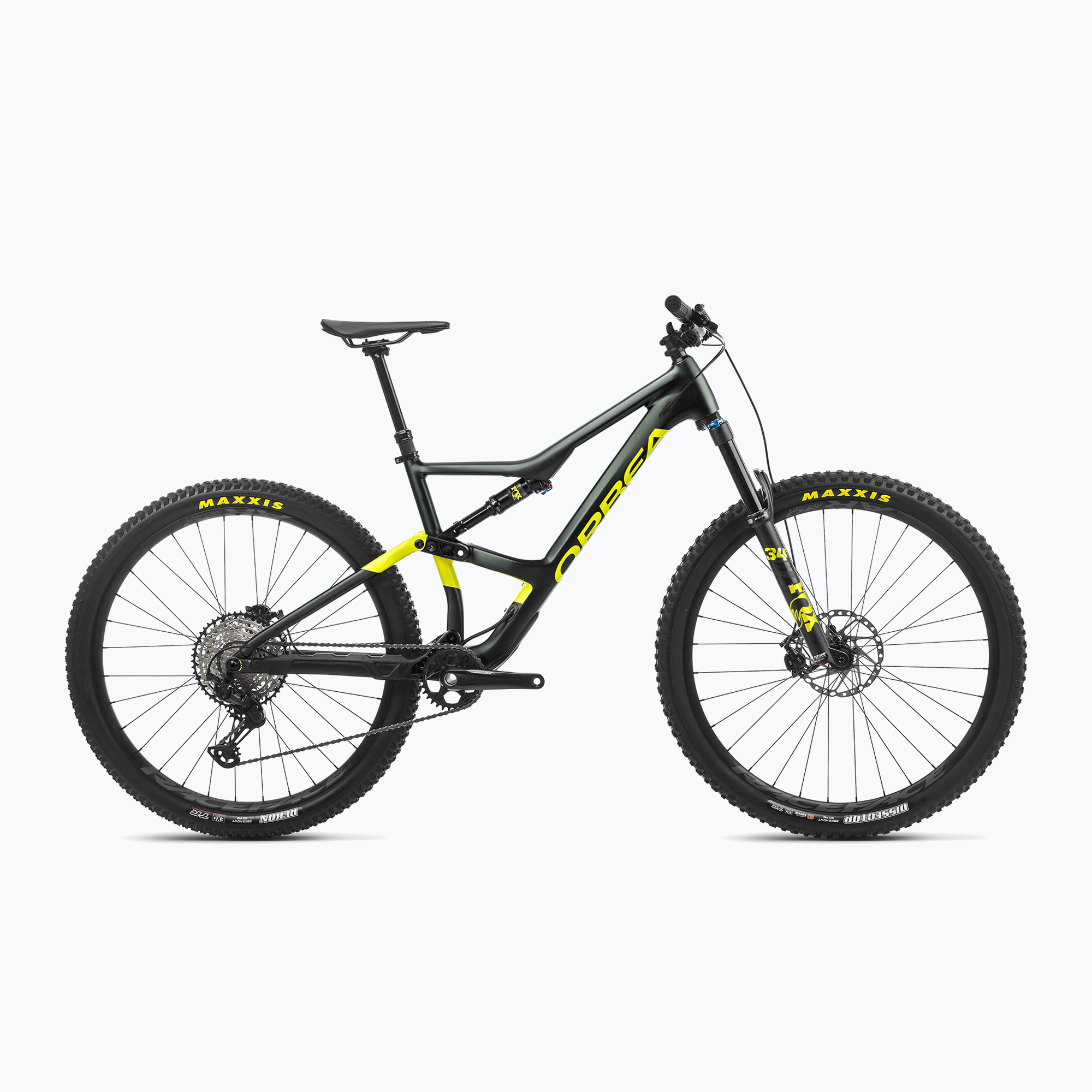 Orbea Occam H10 2023 sötétzöld/lime zöld hegyikerékpár. Méret: M