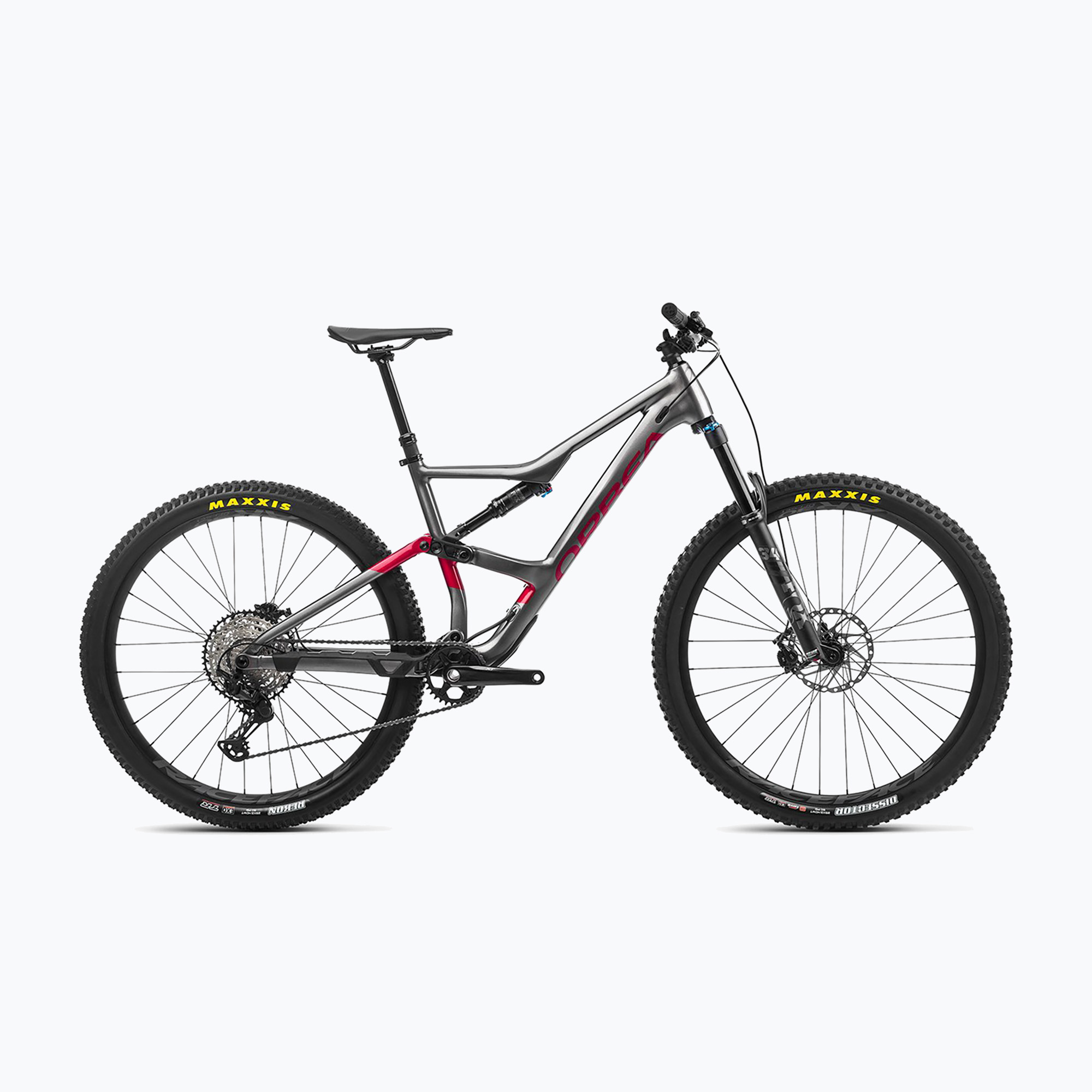 Orbea Occam H10 2023 antracit/piros hegyi kerékpár. Méret: L