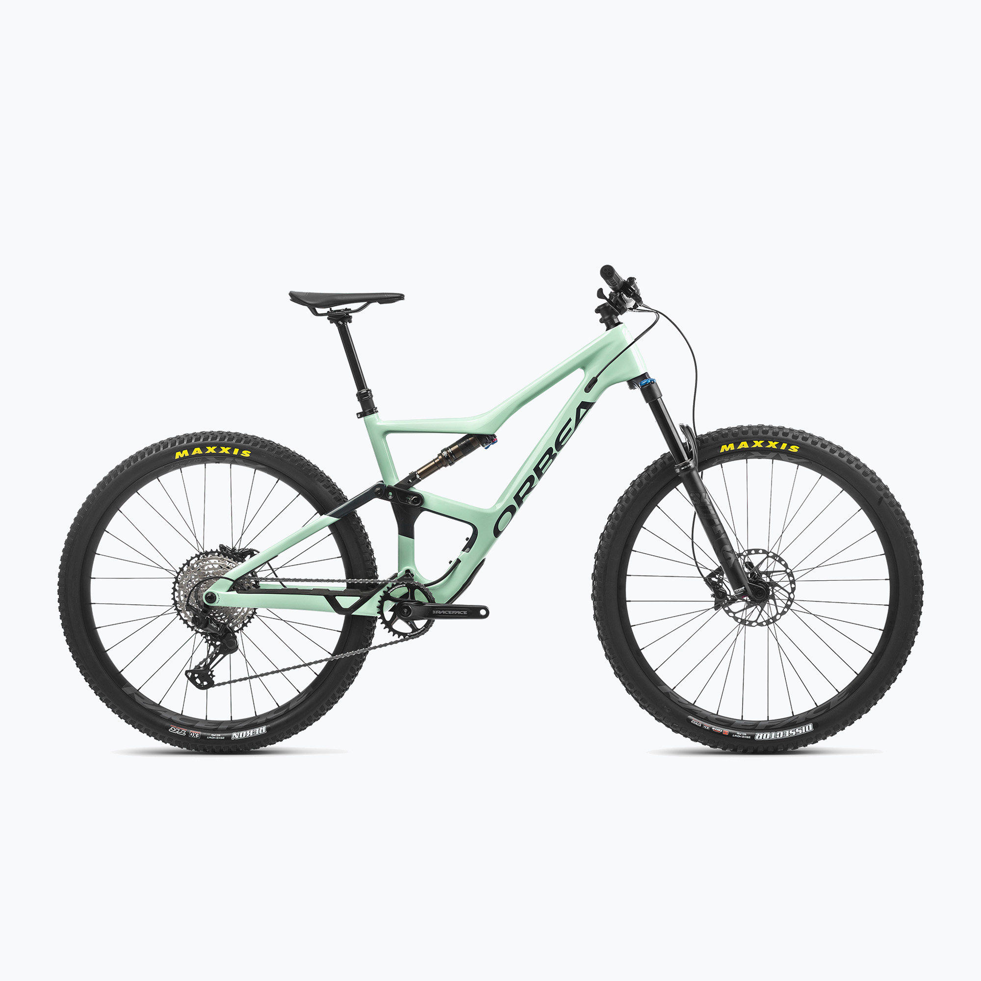 Orbea Occam M30 M30 2023 jégzöld/jáde zöld karbon nézetű hegyi kerékpár. Méret: M