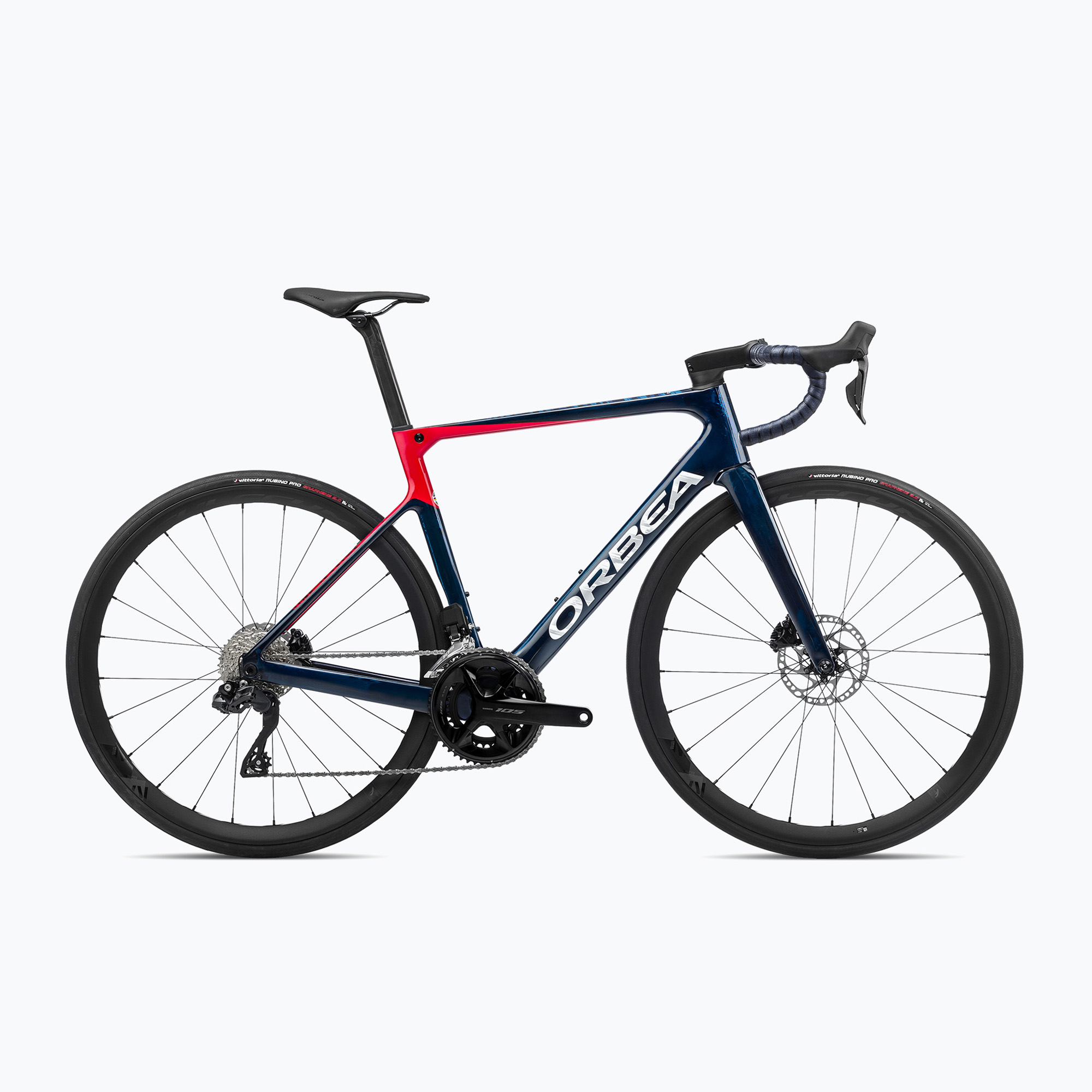 10%-kal olcsóbban.  Orbea Orca M30i LTD PWR 2023 navy országúti kerékpár. Méret: 49