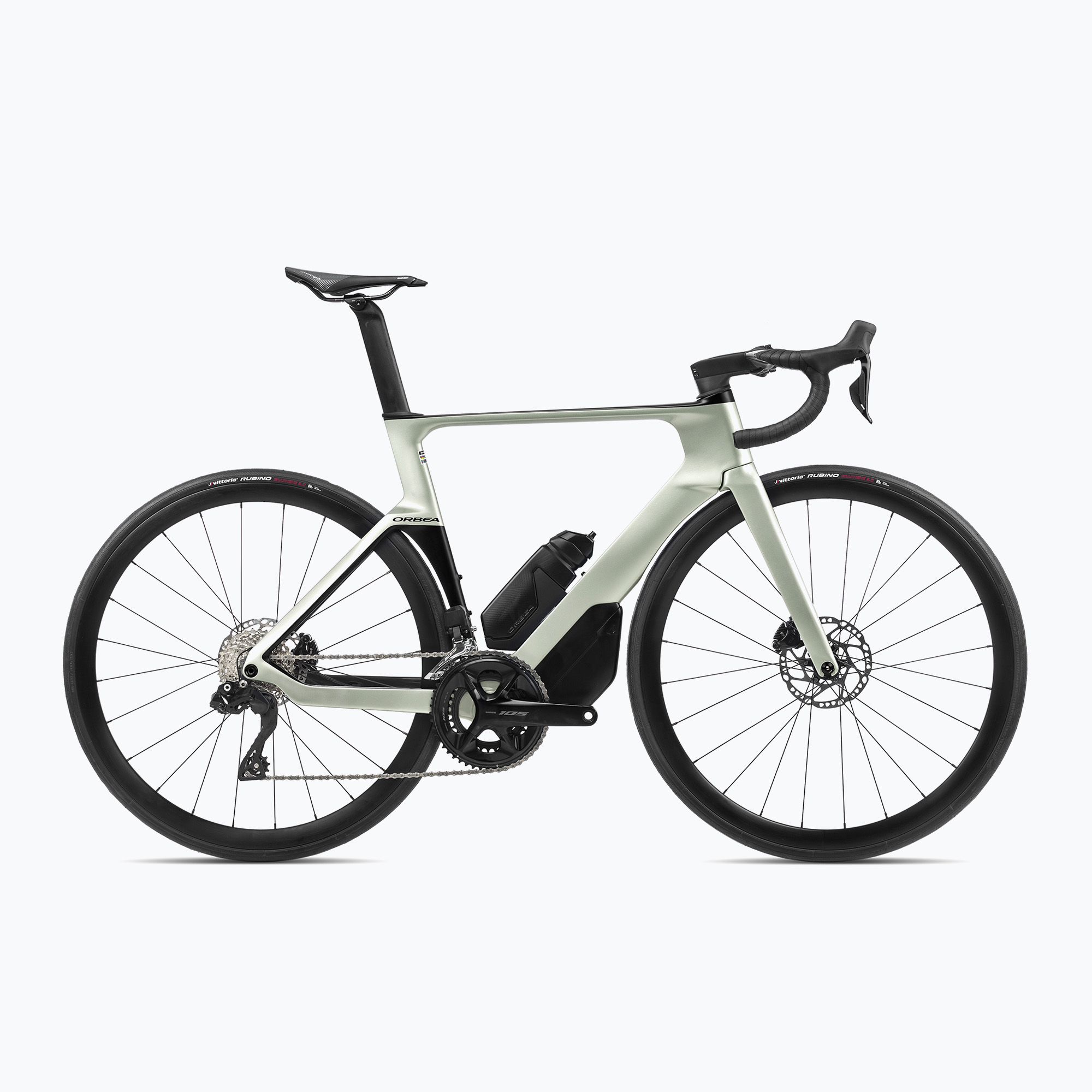 Orbea Orca Aero M30i LTD 2023 ezüstzöld/fekete országúti kerékpár. Méret: 53