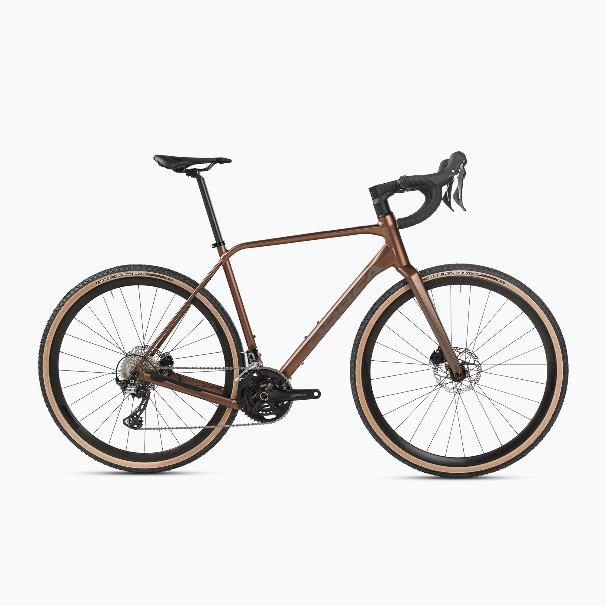 10%-kal olcsóbban.  Orbea Terra H30 2023 barna kavicsos kerékpár N14005D8 2023. Méret: L