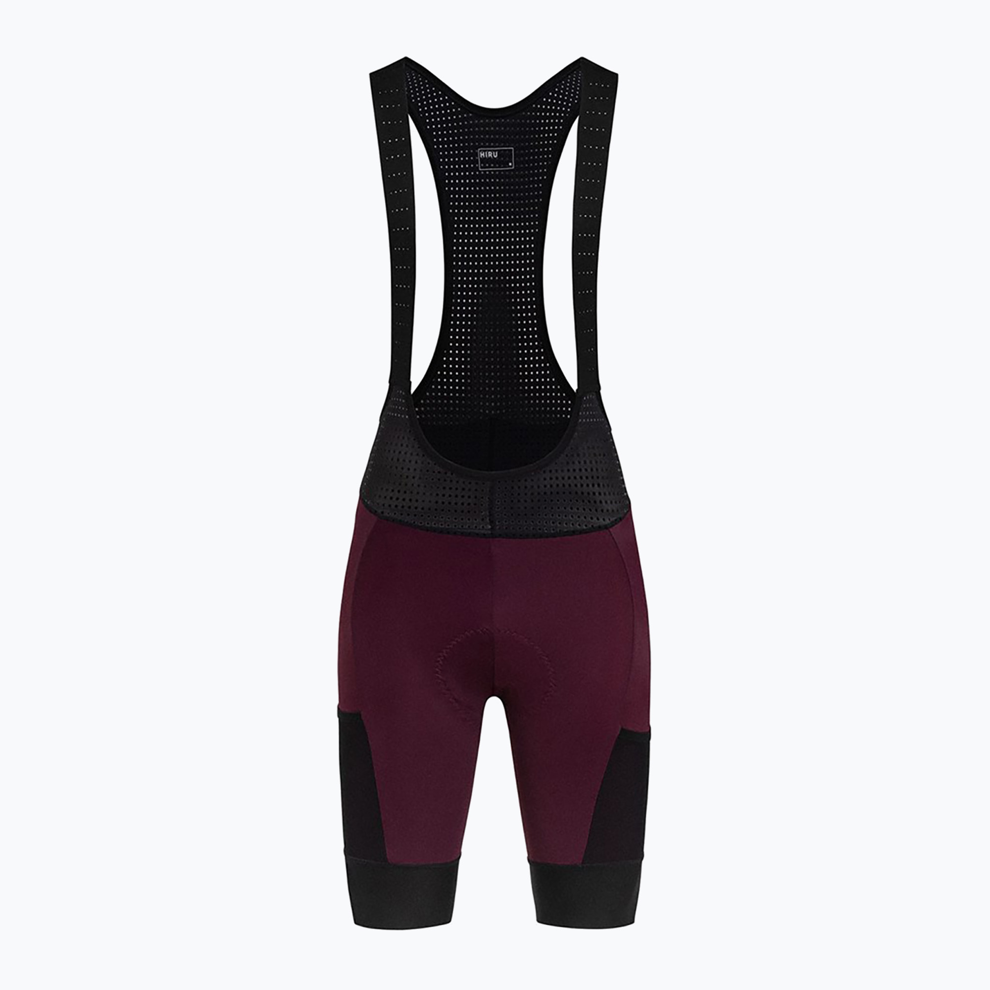 15%-kal olcsóbban.  Férfi kerékpáros rövidnadrág HIRU Advanced Cargo Bibshort garnet. Méret: M