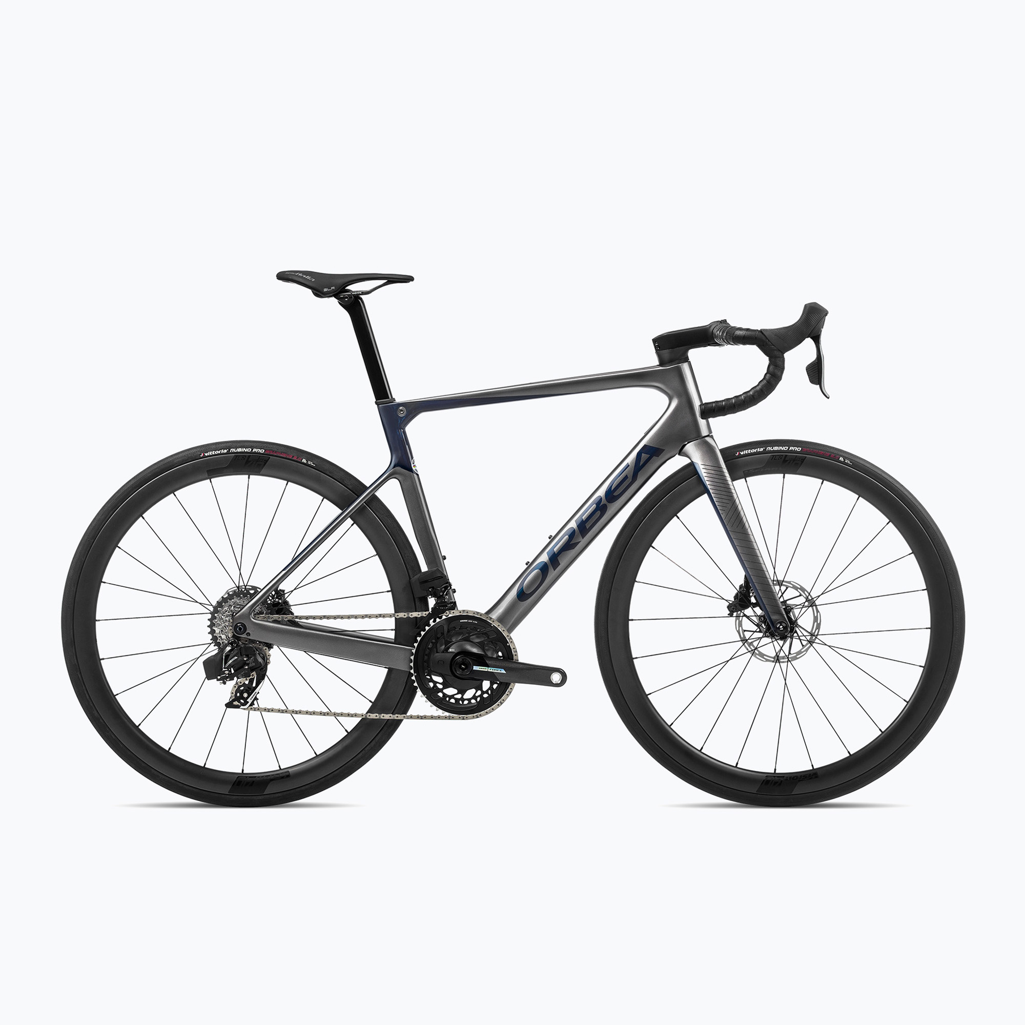 Orbea Orca M21e LTD PWR 2023 antracit/fekete országúti kerékpár. Méret: 53