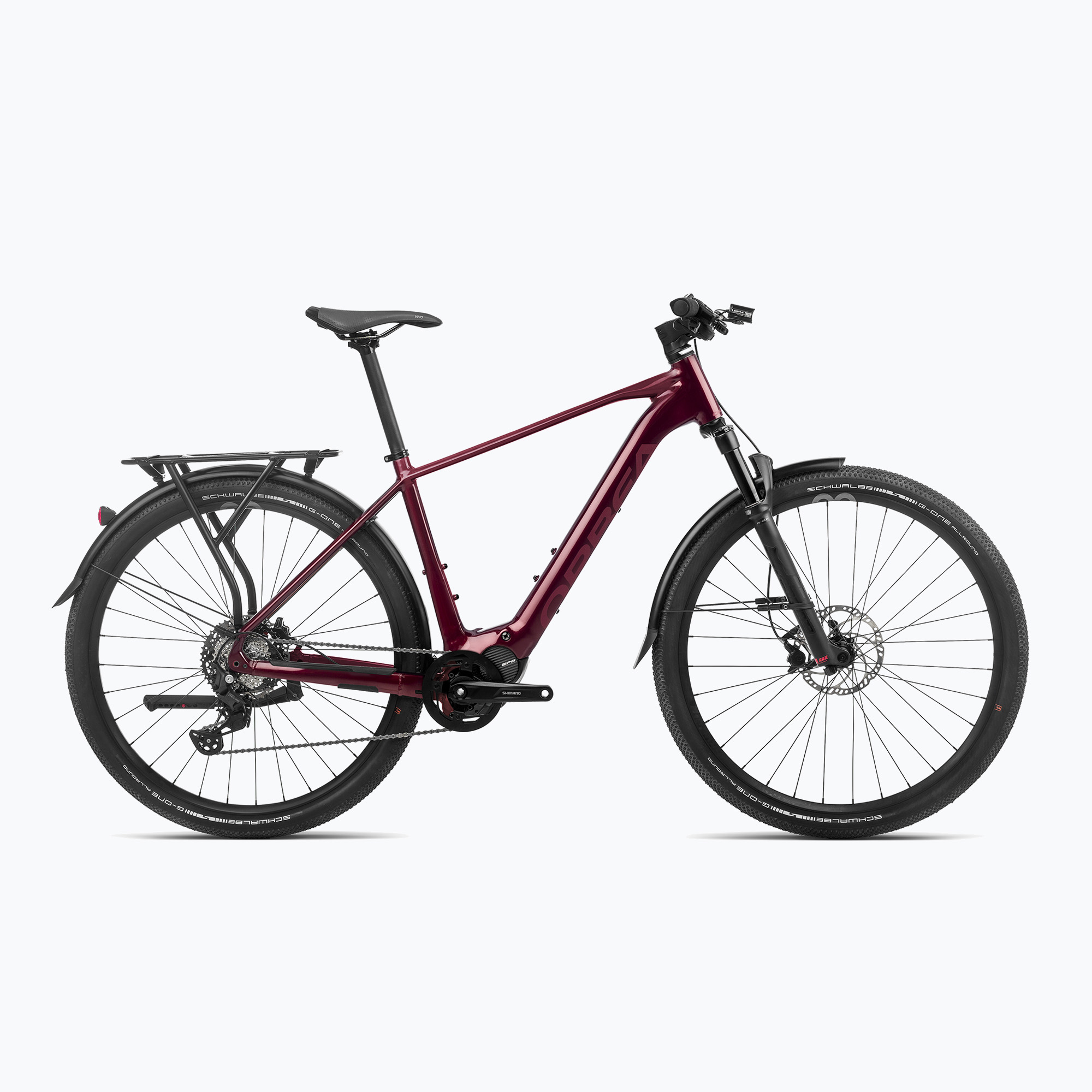 Orbea Kemen 30 42V 540Wh 2023 sötét piros elektromos kerékpár. Méret: M