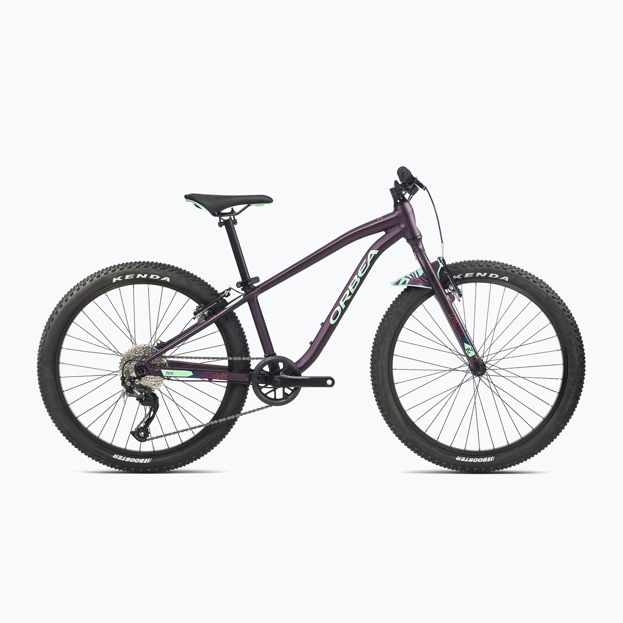 Orbea gyermek kerékpár MX 24 Dirt 2023 lila/menta. Méret: OS