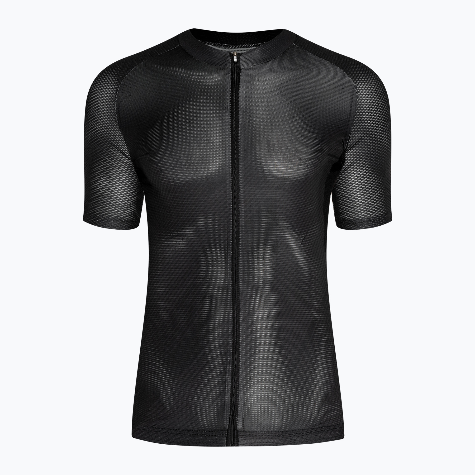 15%-kal olcsóbban.  Férfi kerékpáros mez HIRU Core Light full black. Méret: L