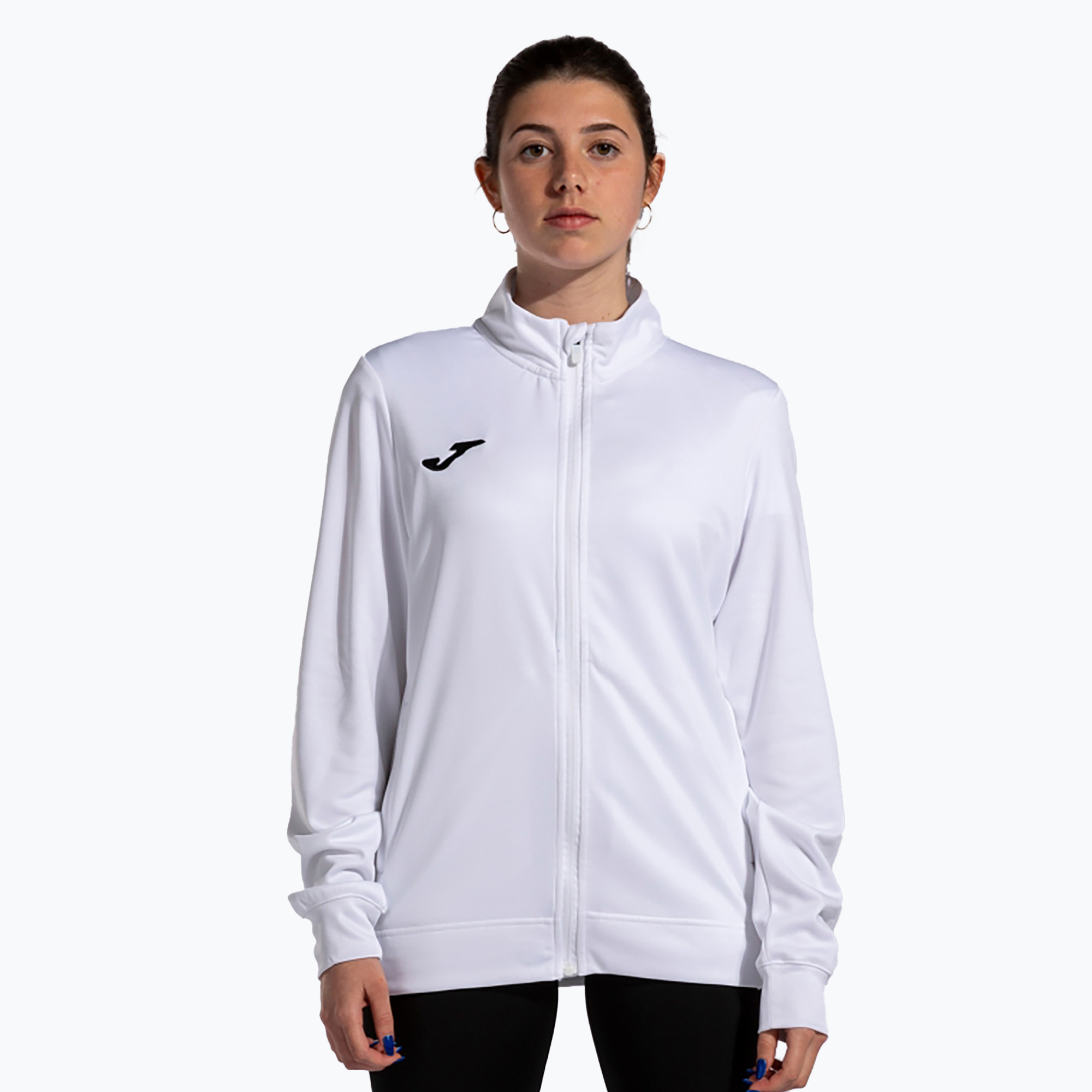 Női Joma Winner II Full Zip futó melegítőfelső fehér. Méret: M