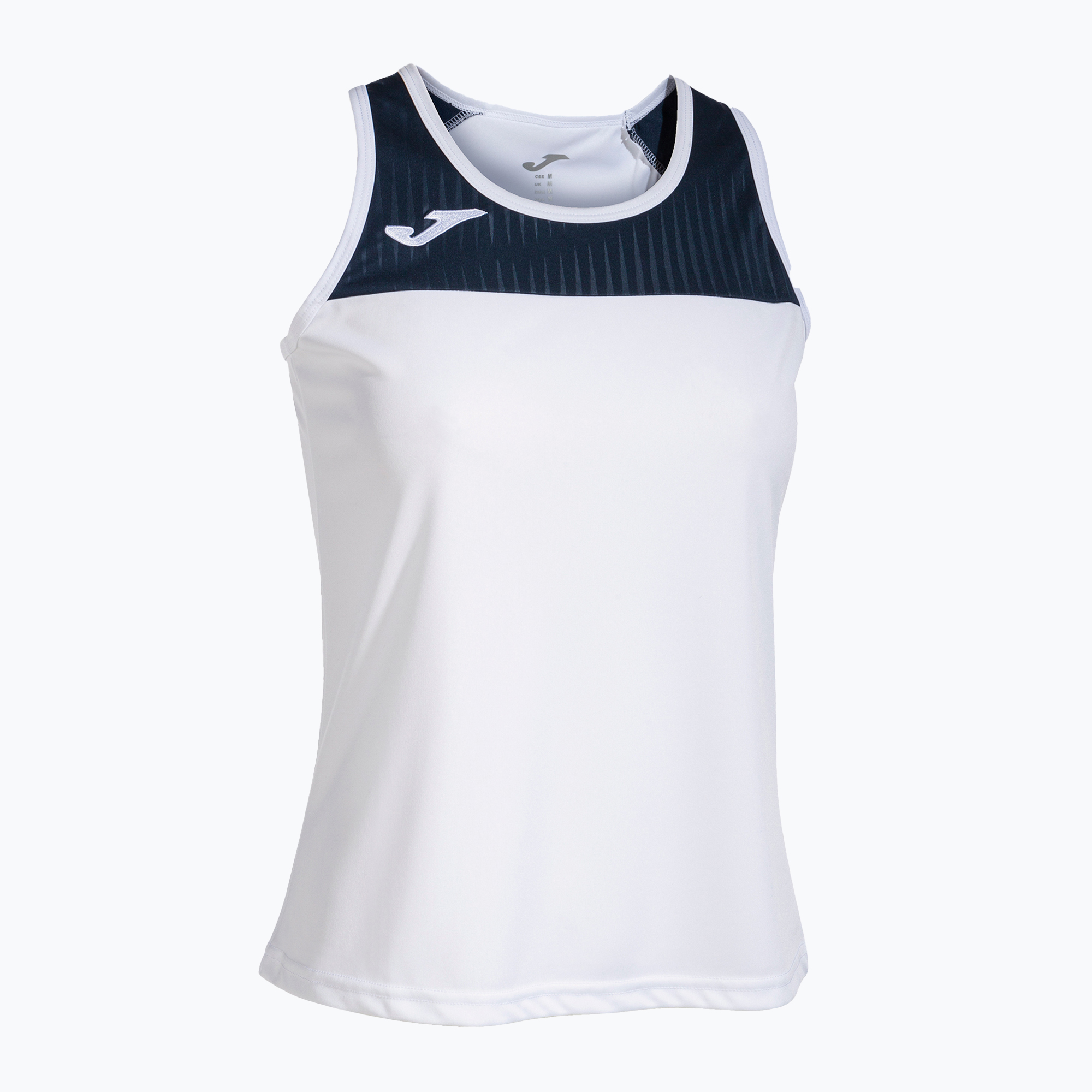 29%-kal olcsóbban.  Női tenisz póló Joma Montreal Tank Top fehér/navy. Méret: L