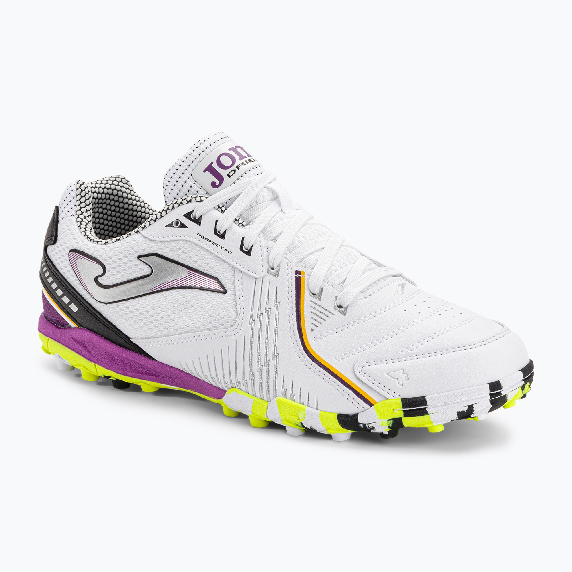 10%-kal olcsóbban.  Férfi Joma Dribling TF futballcipő fehér/fekete. Méret: 45 EU