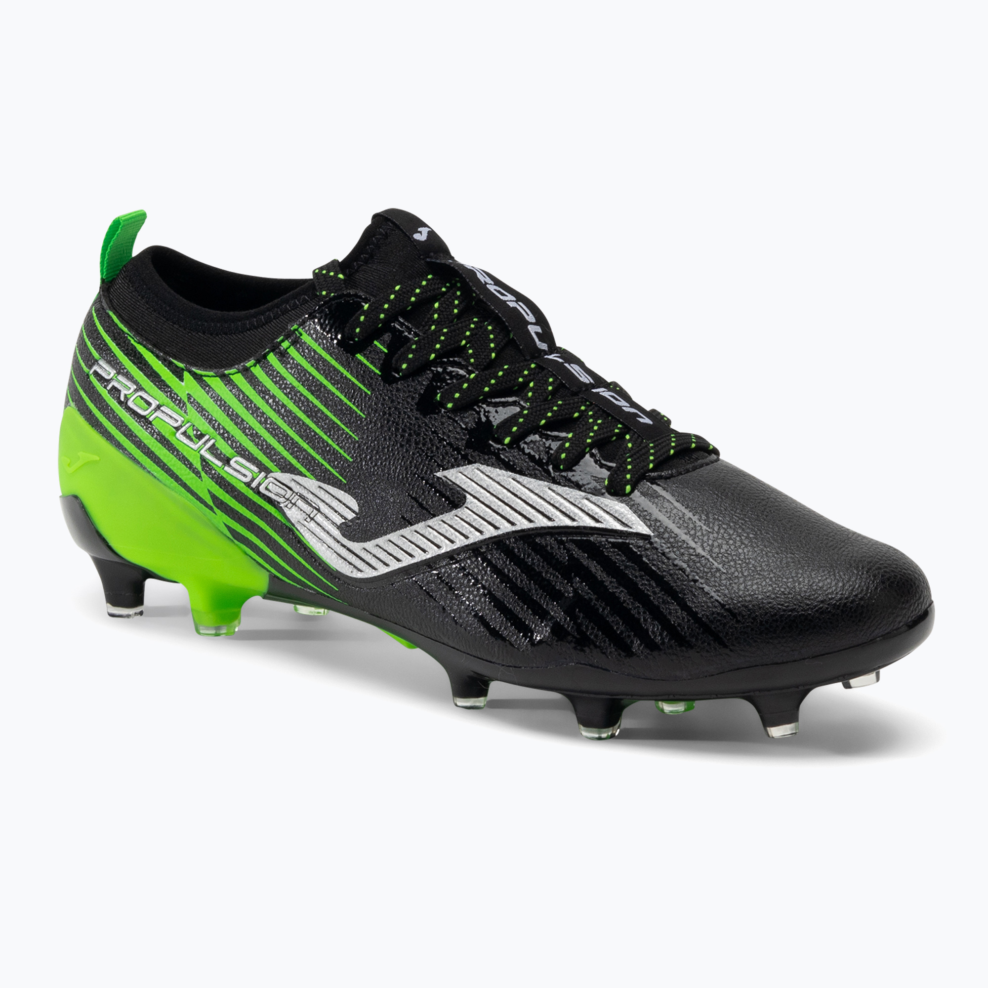 9%-kal olcsóbban.  Joma Propulsion Cup FG fekete/zöld fluor férfi futballcipő. Méret: 46 EU