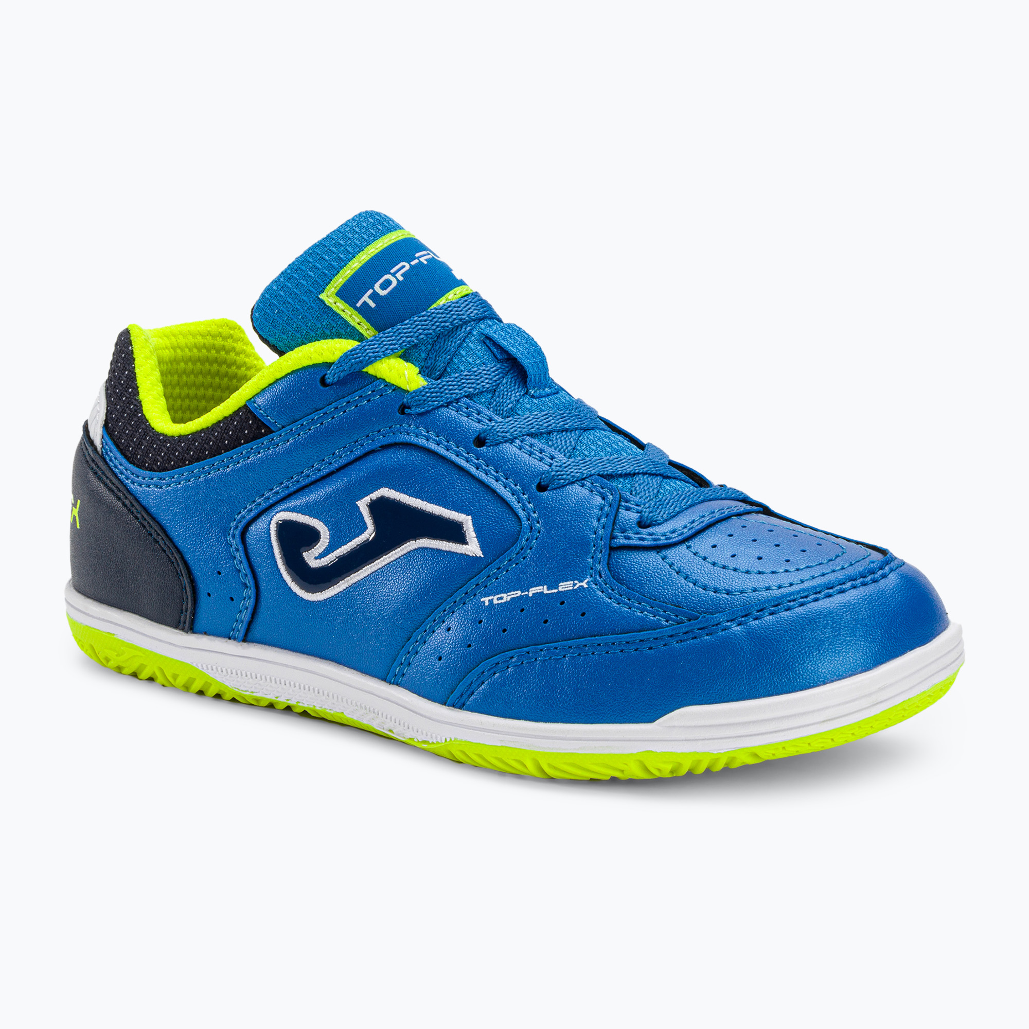 18%-kal olcsóbban.  Gyermek futballcipő Joma Top Flex Jr IN royal/navy. Méret: 38 EU