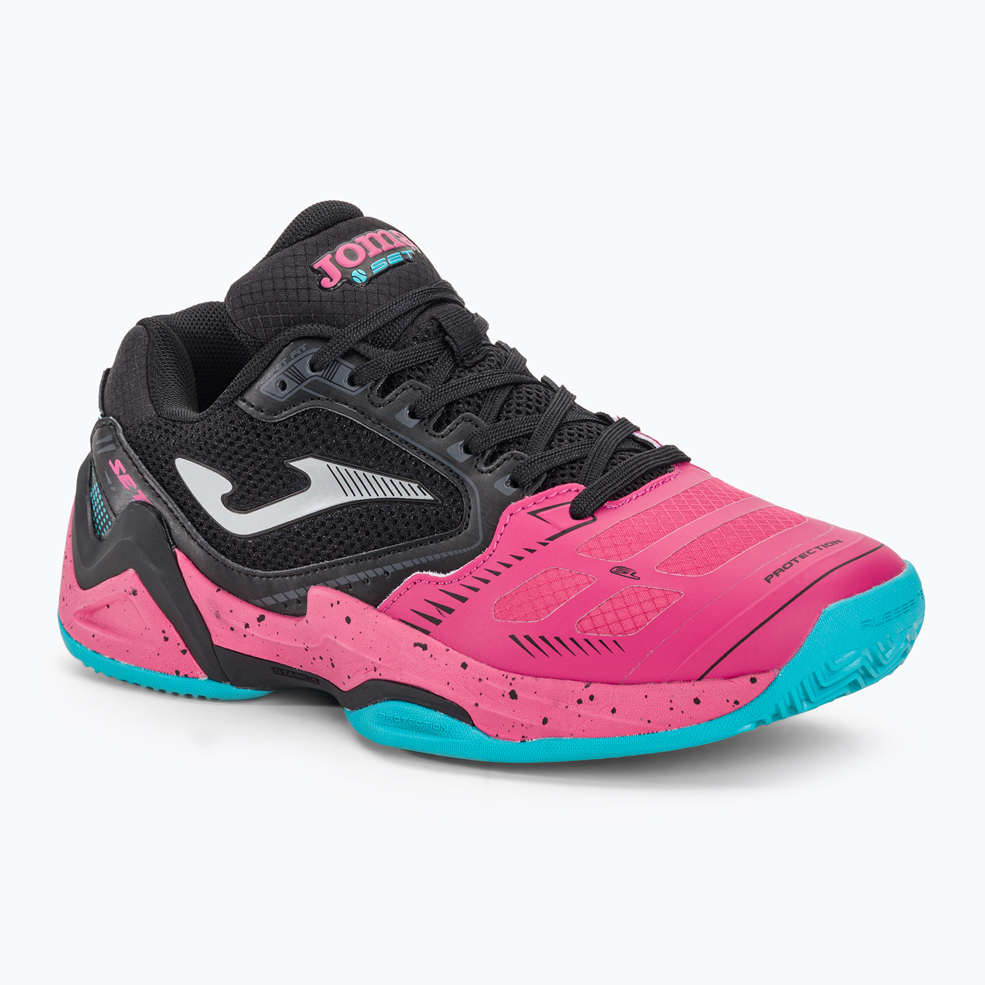 15%-kal olcsóbban.  Női teniszcipő Joma Set Lady fekete/fukszia. Méret: 37 EU