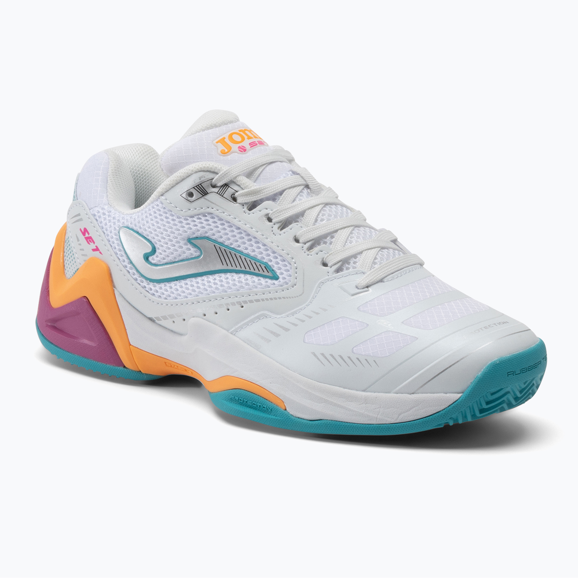 15%-kal olcsóbban.  Női teniszcipő Joma Set Lady fehér/narancs. Méret: 38 EU