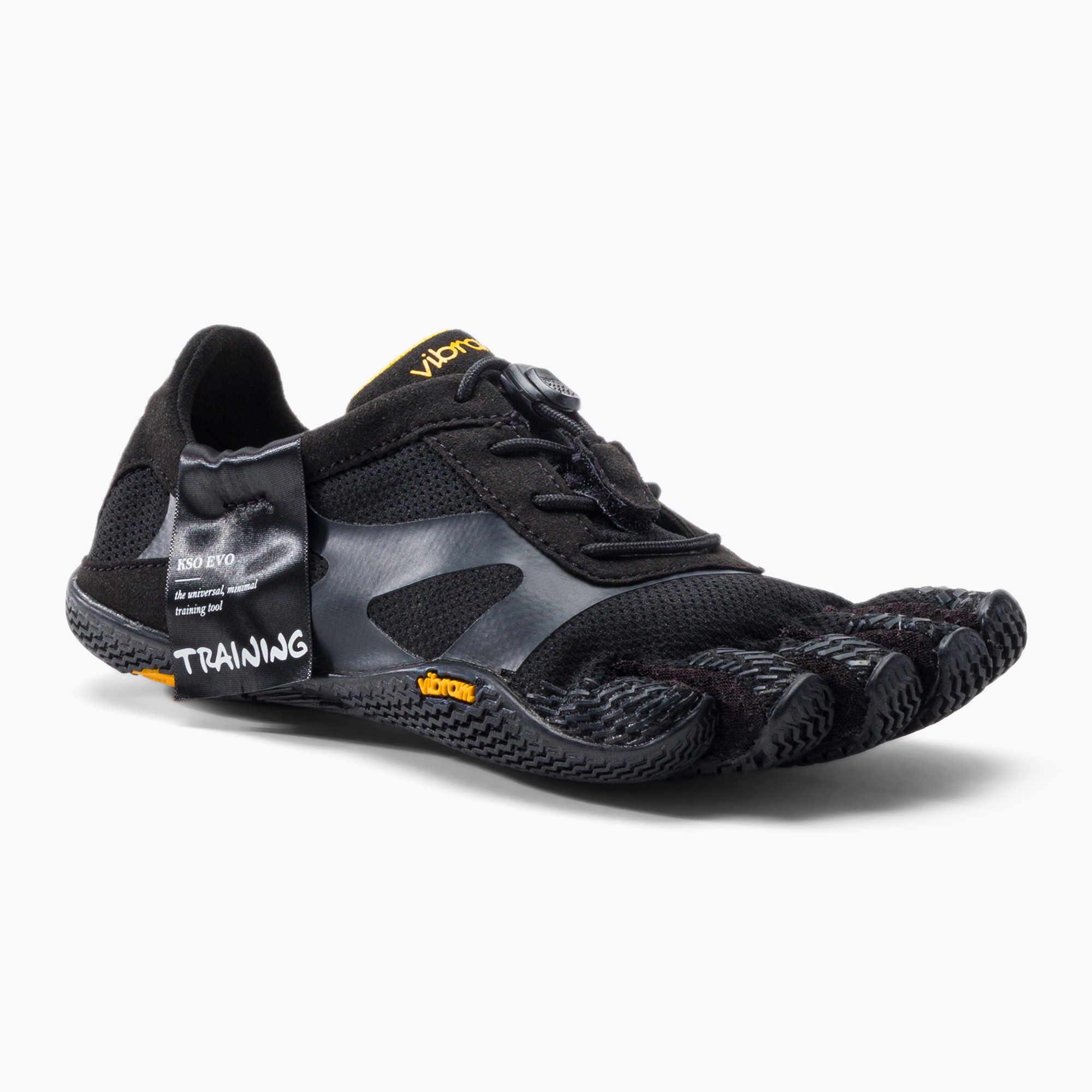 35%-kal olcsóbban.  Női Vibram Fivefingers KSO Evo bakancs fekete 14W0701. Méret: 36 EU