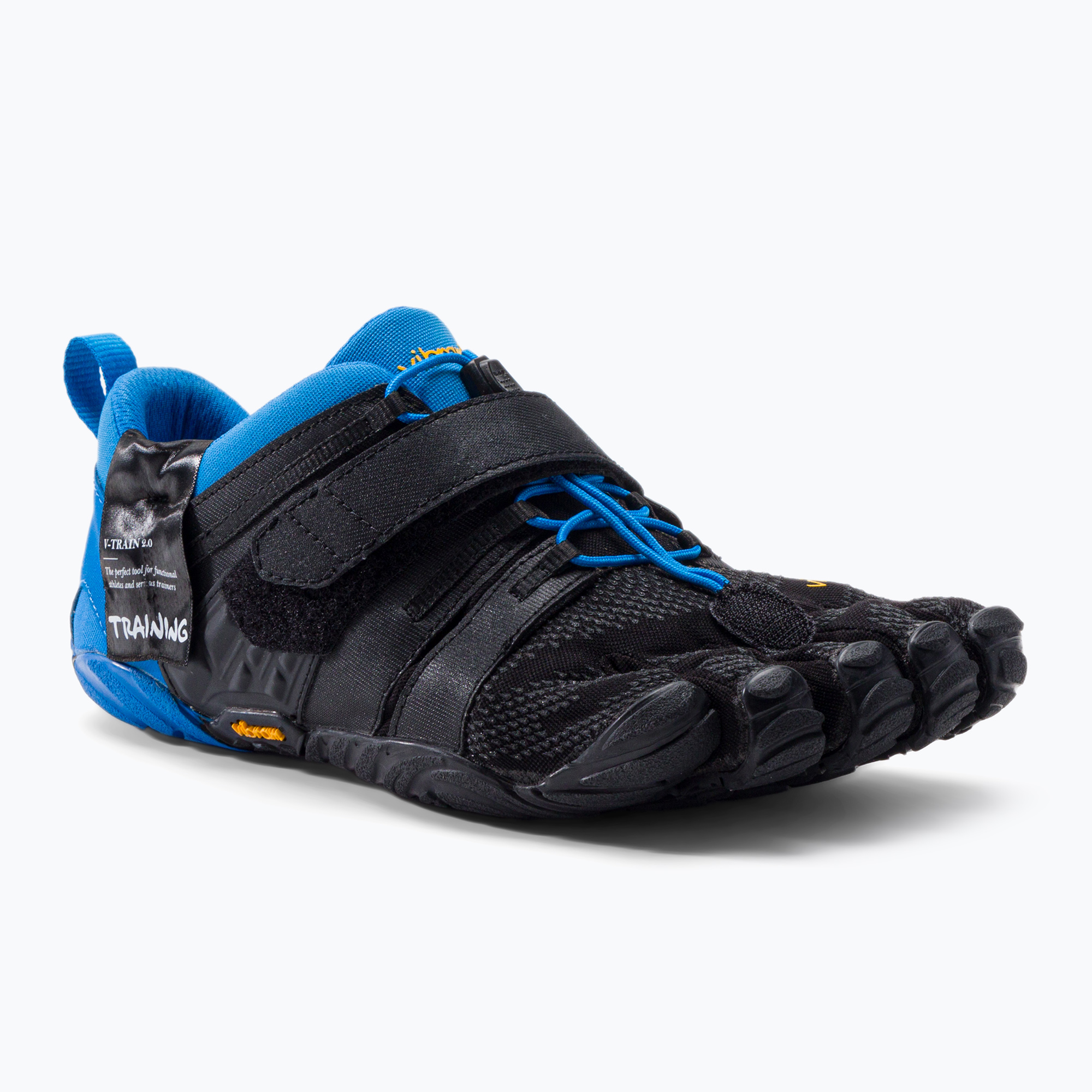 36%-kal olcsóbban.  Férfi edzőcipő Vibram Fivefingers V-Train 2.0 fekete-kék 20M770340. Méret: 41 EU