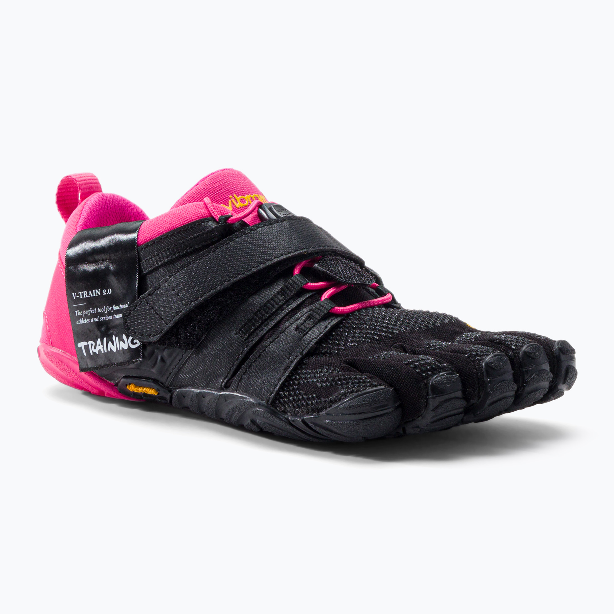 37%-kal olcsóbban.  Női edzőcipő Vibram Fivefingers V-Train 2.0 fekete/rózsaszín 20W770336. Méret: 36 EU
