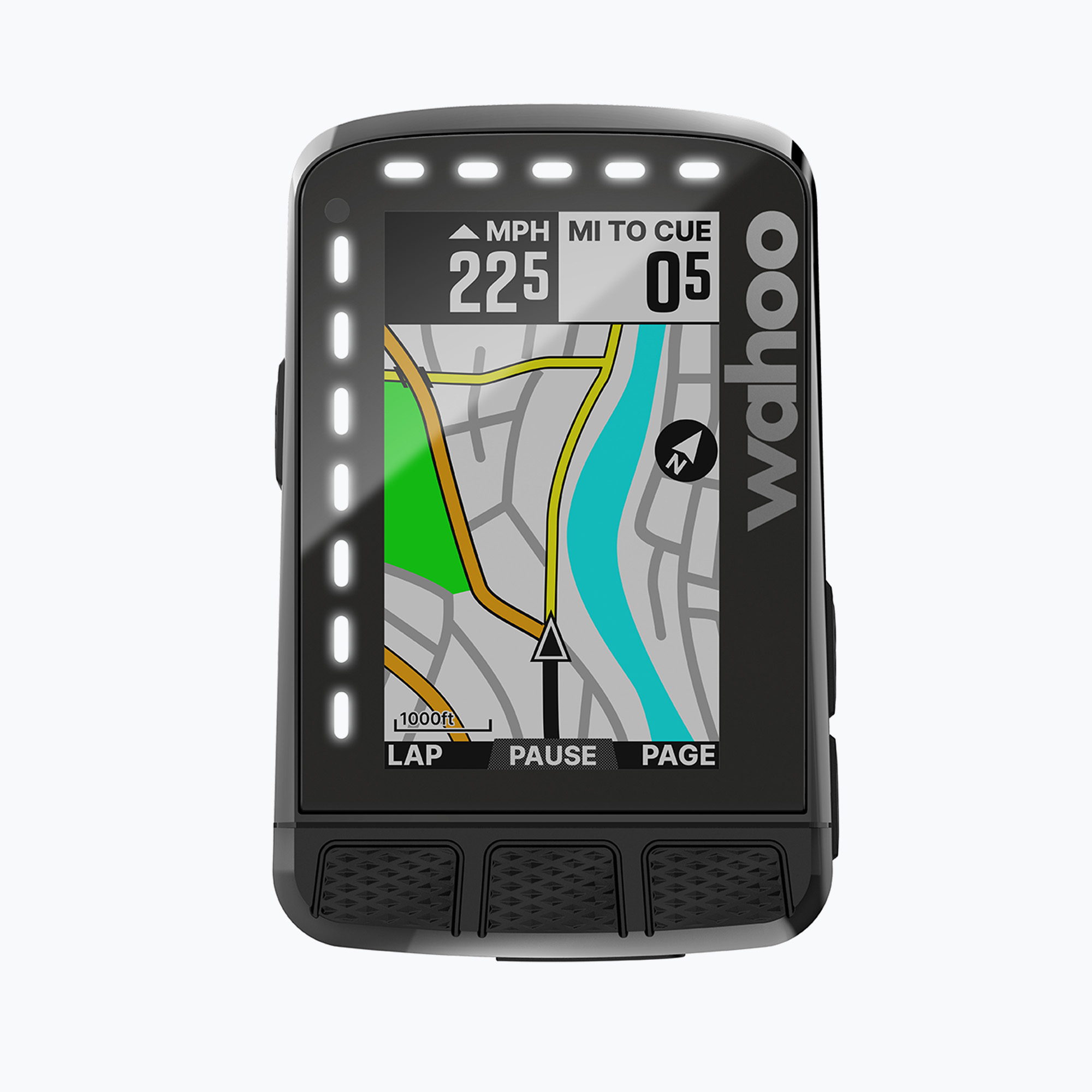 Wahoo Elemnt New Roam Gps (V2) kerékpár számláló fekete WFCC6. Méret: OS
