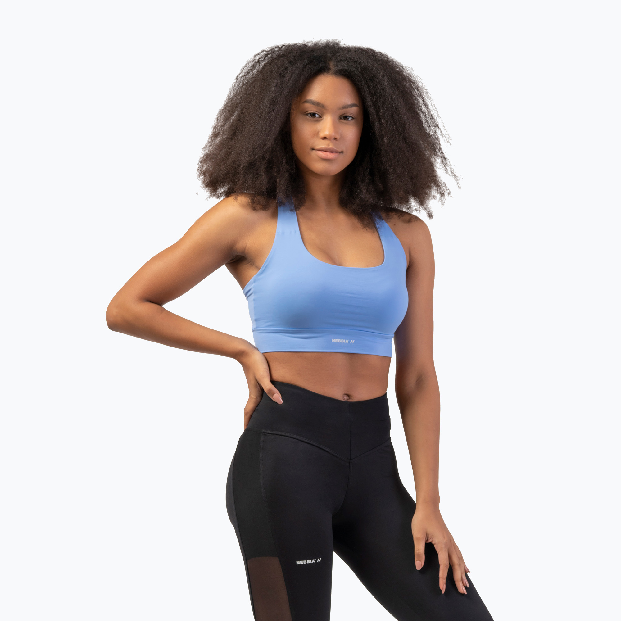 26%-kal olcsóbban.  NEBBIA Actie Sport Fitness melltartó közepes hatással világoskék színben. Méret: XS