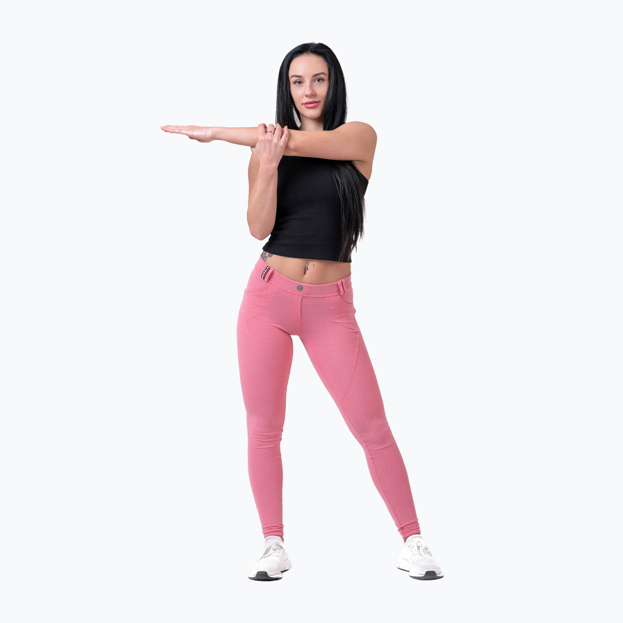 15%-kal olcsóbban.  Női nadrág NEBBIA Dreamy Edition Bubble Butt rózsaszínű nadrág. Méret: M