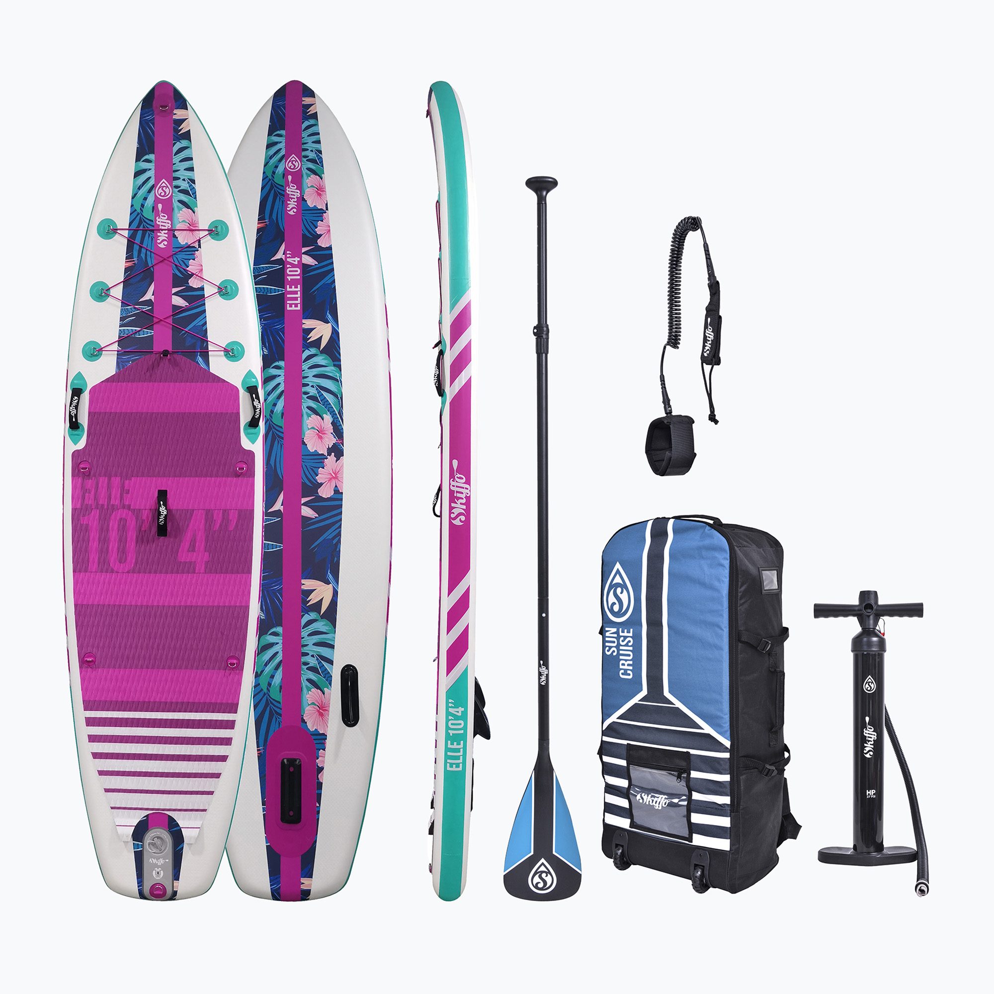 22%-kal olcsóbban.  Skiffo Elle 10'4'' SUP deszka PB-SXX104C. Méret: 10'4''x31''x5''